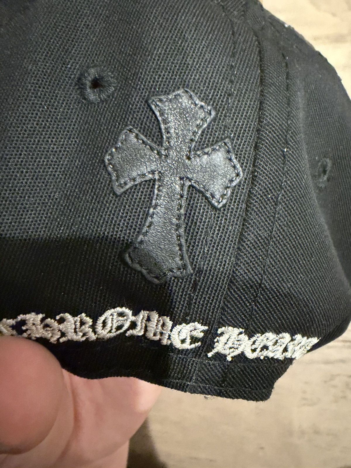 Chrome Hearts Chrome hearts black and grey patch hat Size ONE SIZE - 2 Thumbnail
