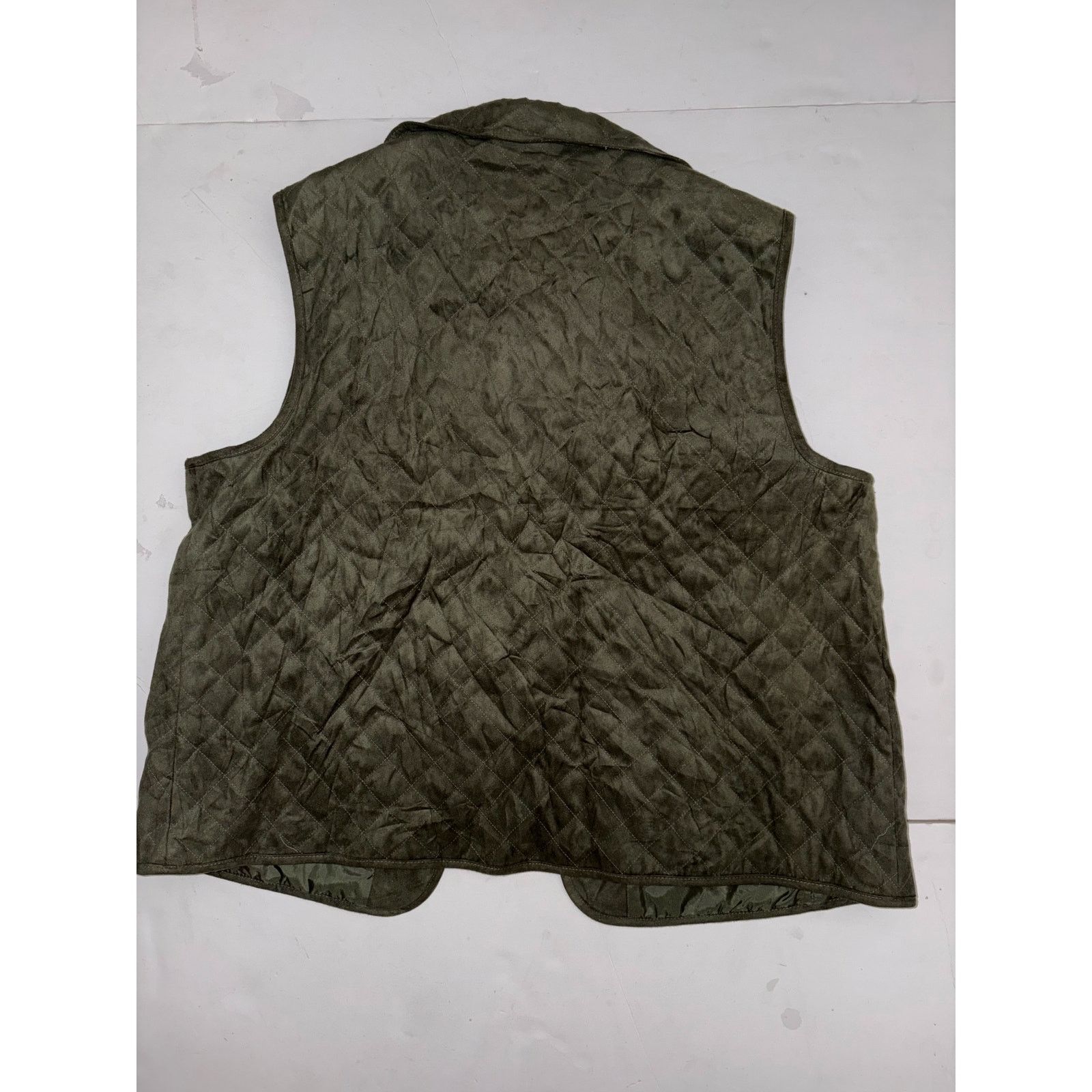 Cabelas Cabela’s womens vest olive green XL button up Size XL / US 12-14 / IT 48-50 - 3 Thumbnail