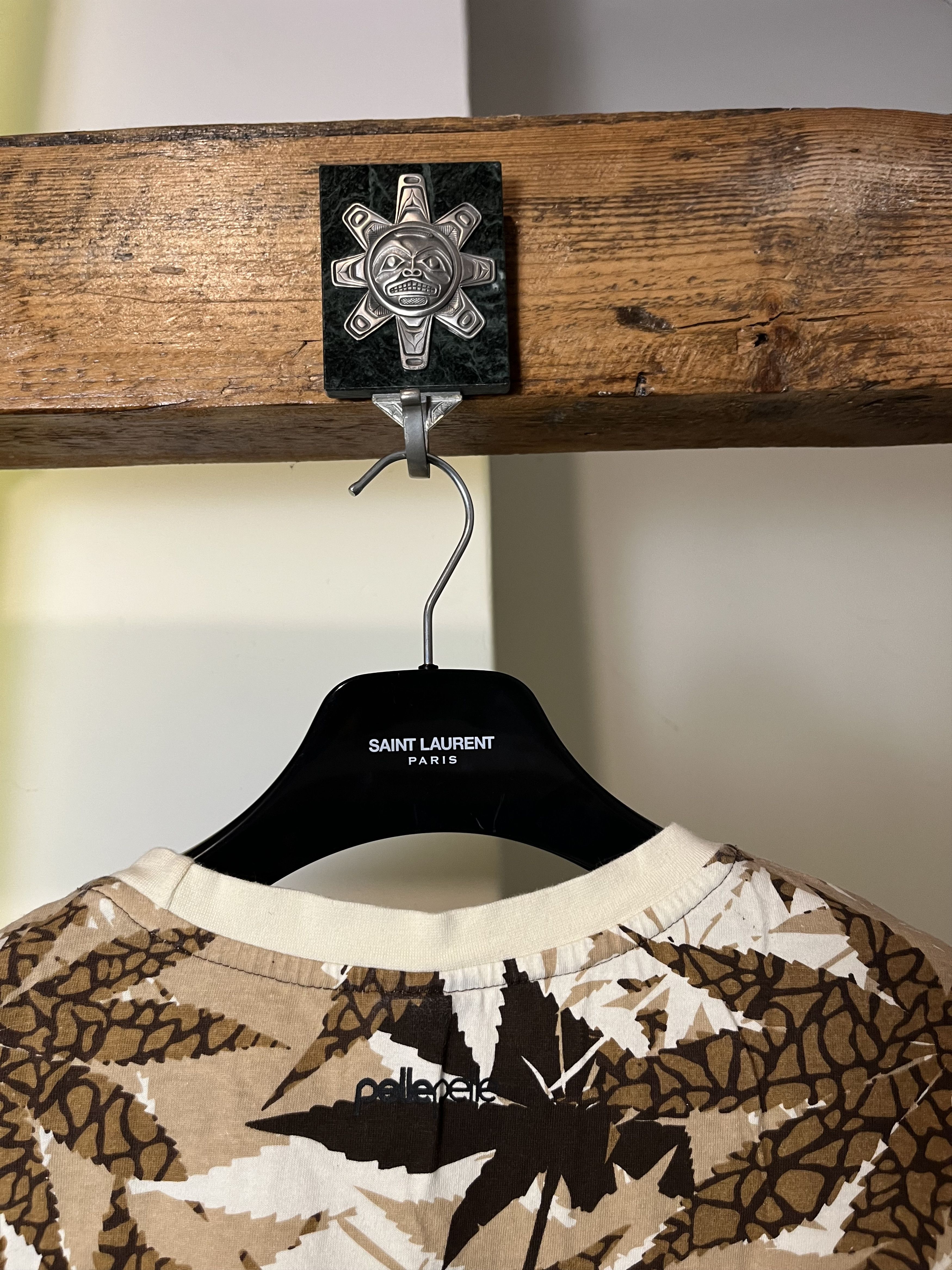 Pelle Pelle × Vintage Pelle Pelle Marijuana Leaf 420 AOP y2k Size US L / EU 52-54 / 3 - 6 Thumbnail