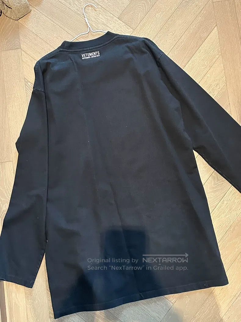 Other Vetements Slogan long sleeve Size US S / EU 44-46 / 1 - 2 Thumbnail