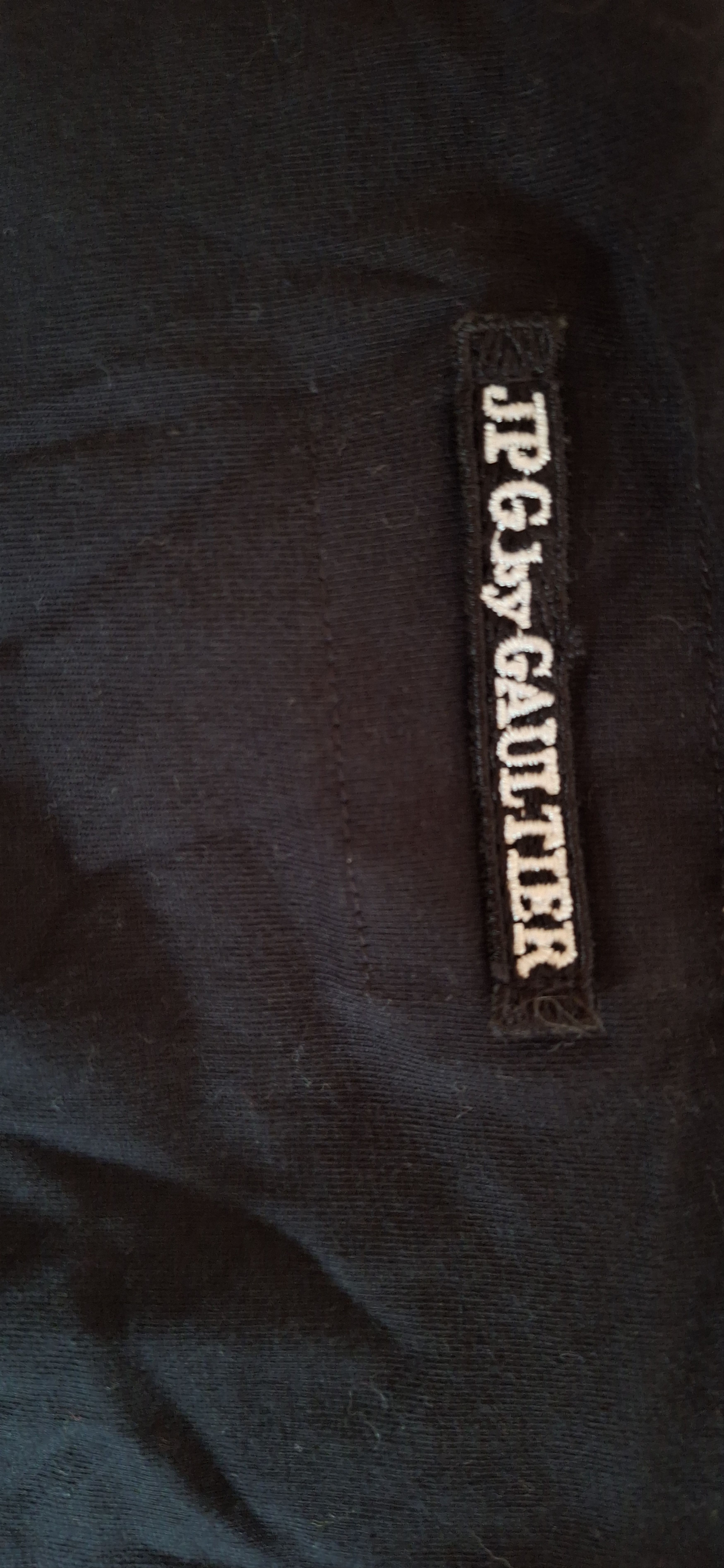 Jean Paul Gaultier Crop Top – JPG Jean’s by Gaultier Collection No. 0009. Size L / US 10 / IT 46 - 5 Thumbnail