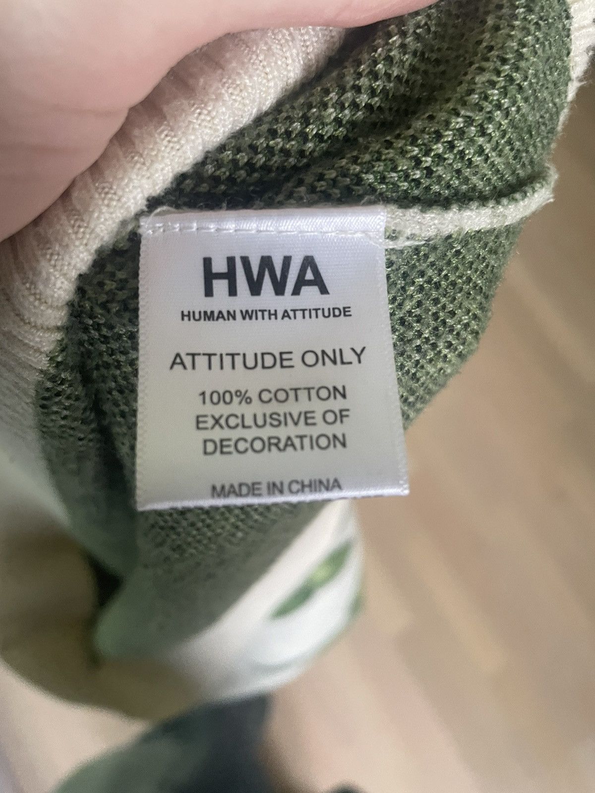 Human With Attitude Human With Attitude Shamrock Sweater Size US M / EU 48-50 / 2 - 11 Thumbnail