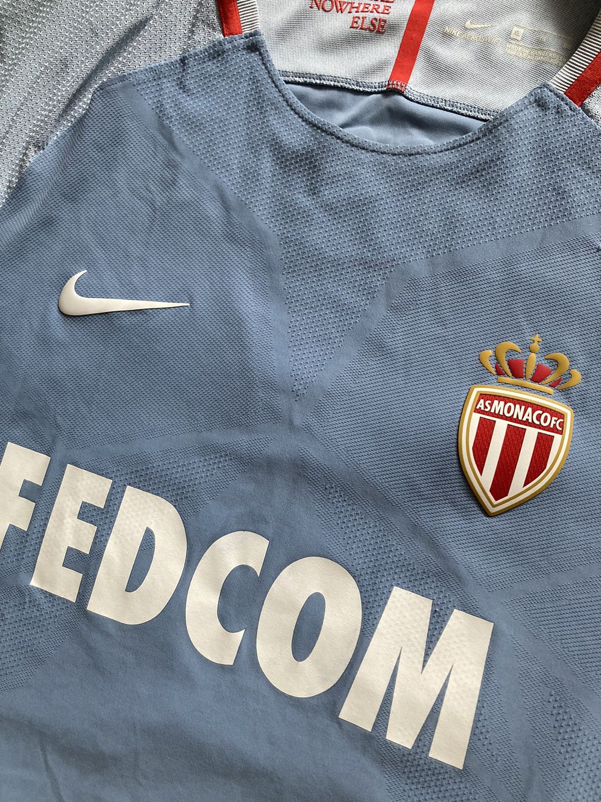 Nike Nike as Monaco player issue UCL soccer football jersey XL Size US XL / EU 56 / 4 - 7 Thumbnail