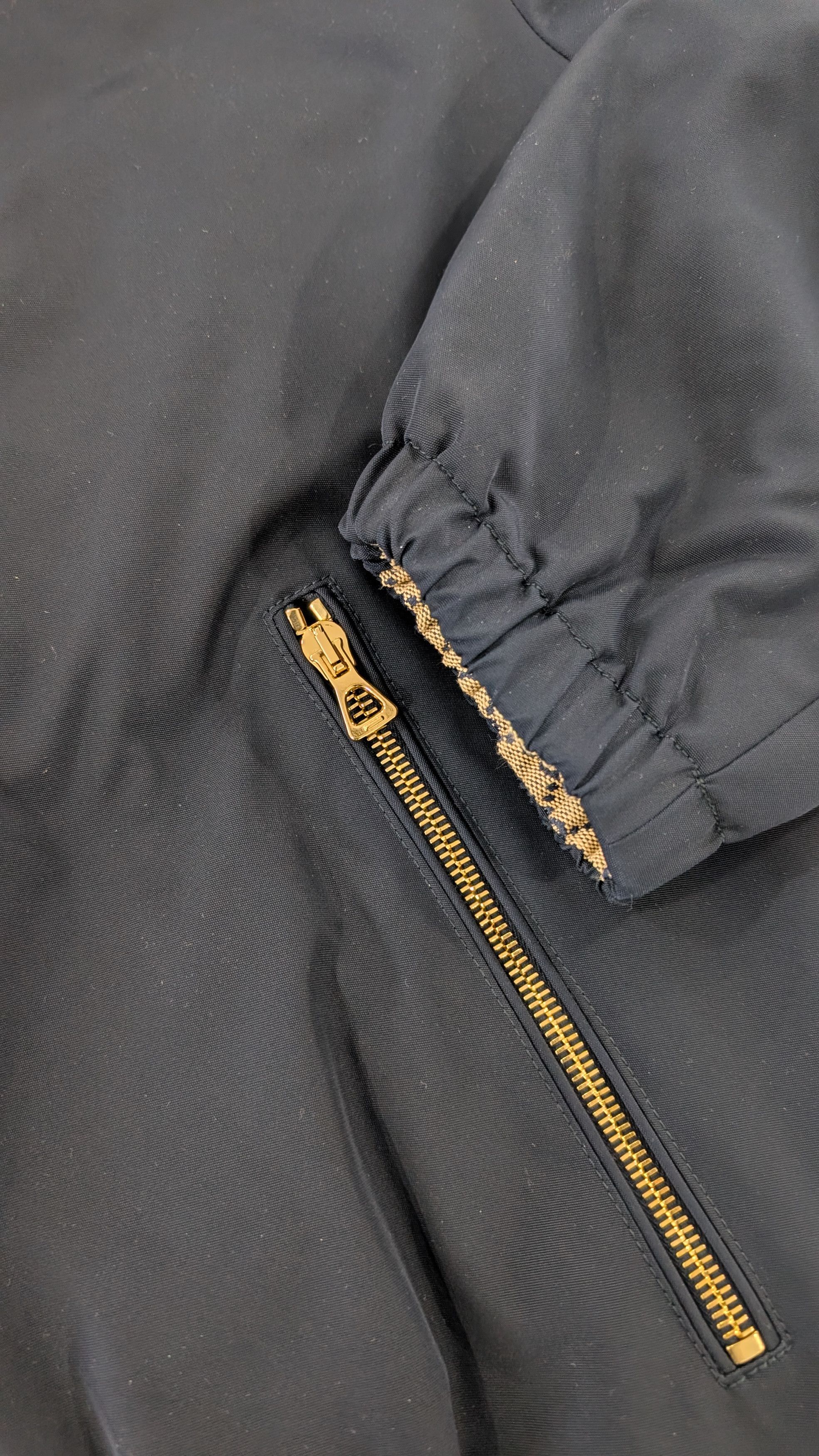 Gucci GUCCI Reversible GG Monogram Jacket Blue Beige Size US S / EU 44-46 / 1 - 8 Thumbnail