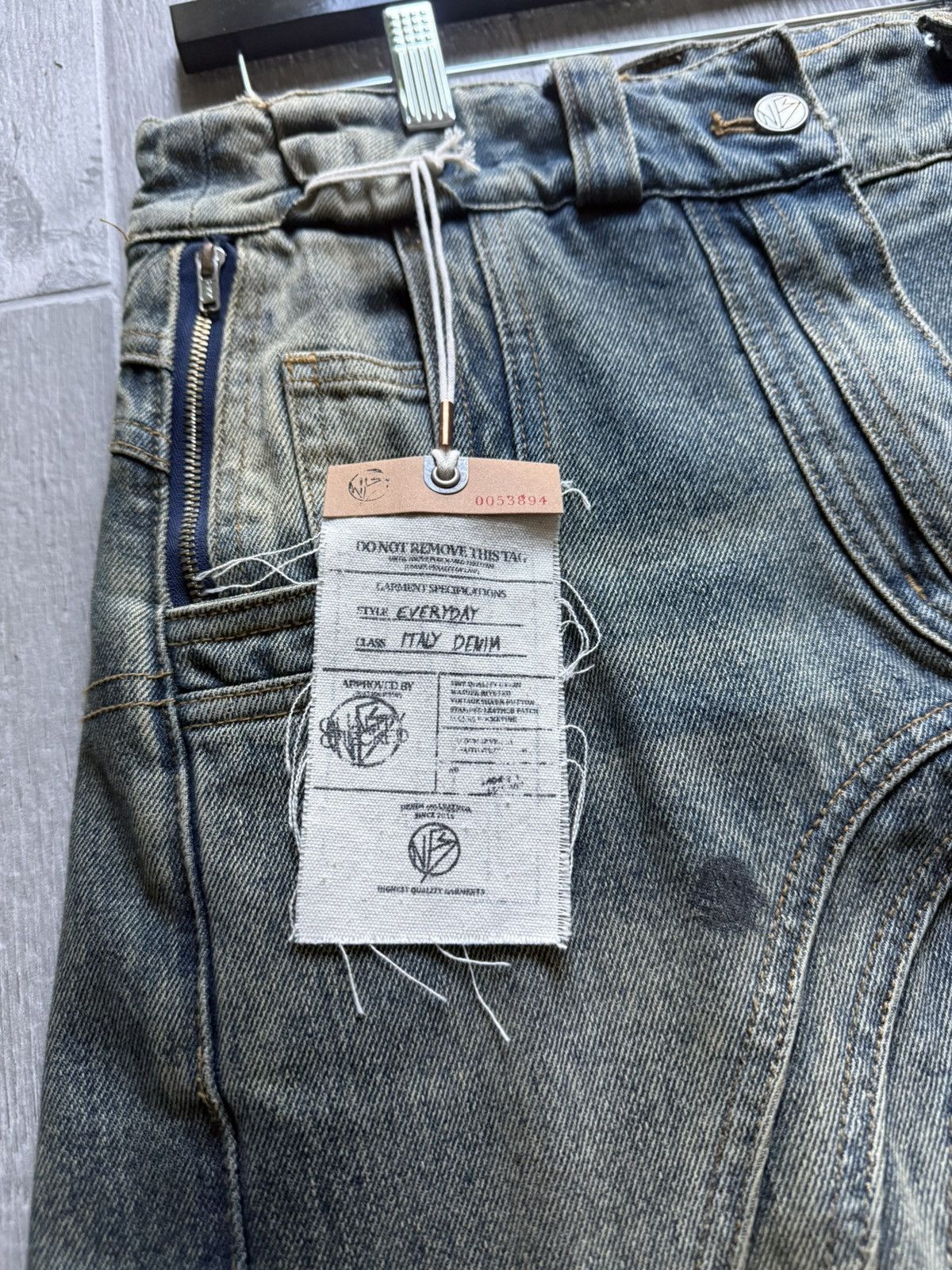 No Faith Studios NO FAITH STUDIOS WAVE DENIM - Blue Size US 30 / EU 46 - 4 Thumbnail