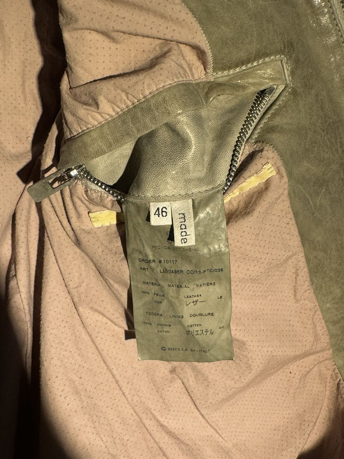 Carol Christian Poell Drip scarstich jacket Size US S / EU 44-46 / 1 - 6 Thumbnail
