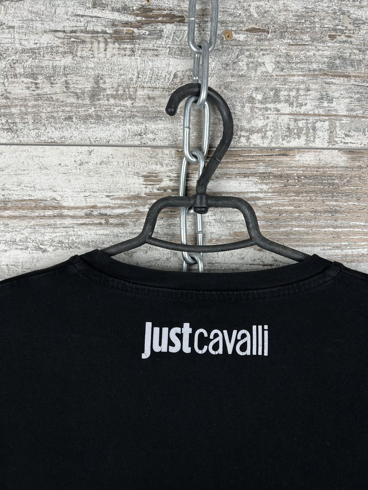 Just Cavalli × Vintage Mens Vintage Just Cavalli T-shirt luxury tee dragon Medusa Size US M / EU 48-50 / 2 - 11 Thumbnail