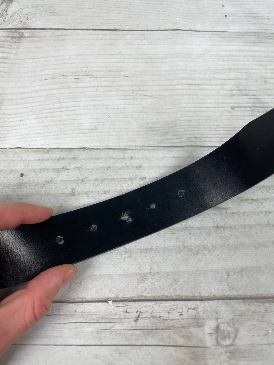 Oakley Vintage Oakley Leather Belt 00s Gorpcore Size 32 - 13 Thumbnail