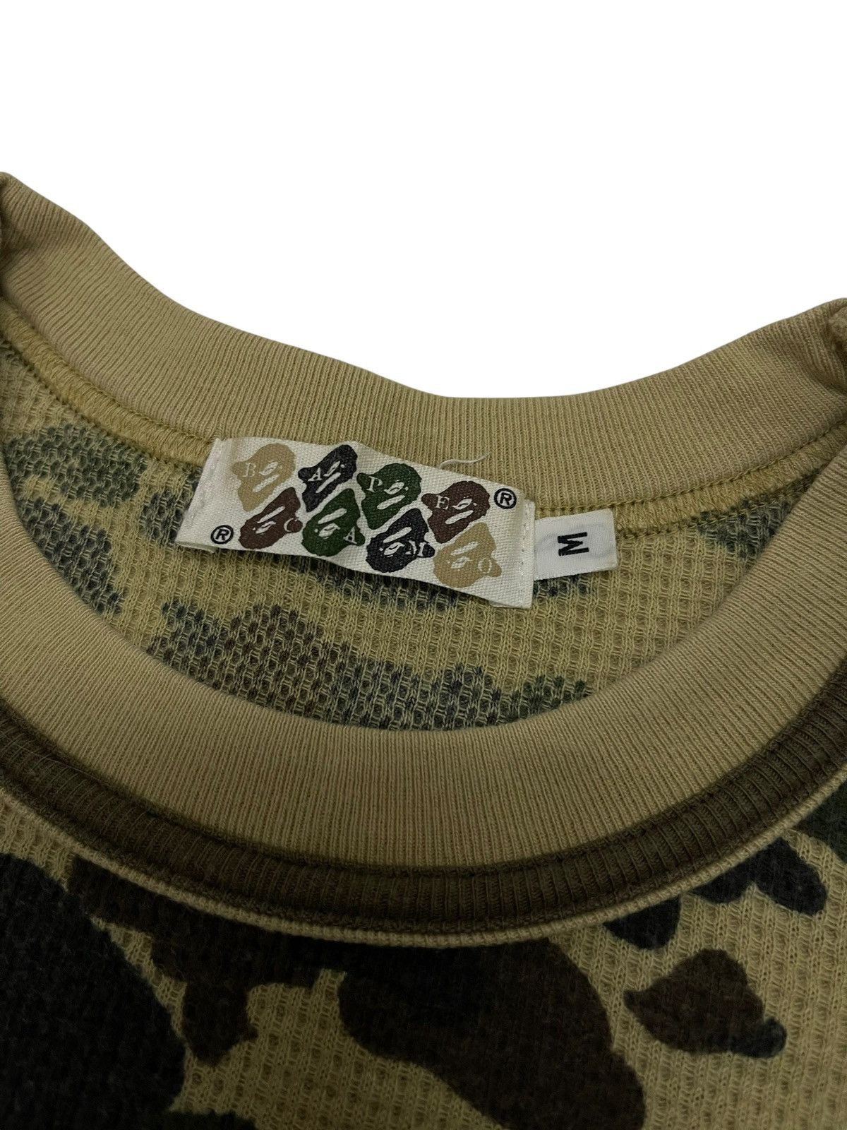 Bape × Vintage Rare Vintage Camo Ringer BAPE Size US M / EU 48-50 / 2 - 8 Thumbnail