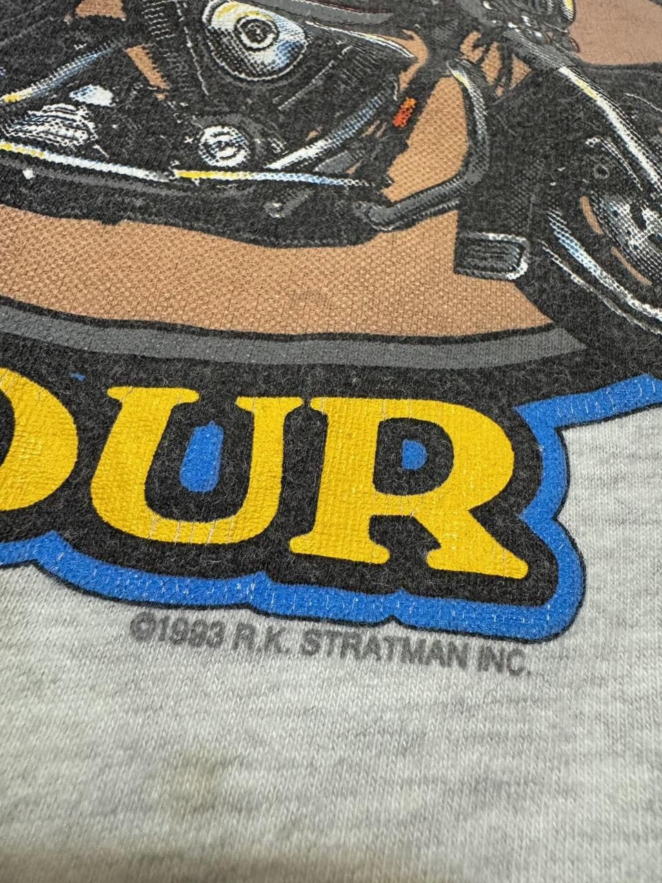 Harley Davidson Vintage 1994 single stitch Harley Davidson tour York museum Size US L / EU 52-54 / 3 - 3 Thumbnail