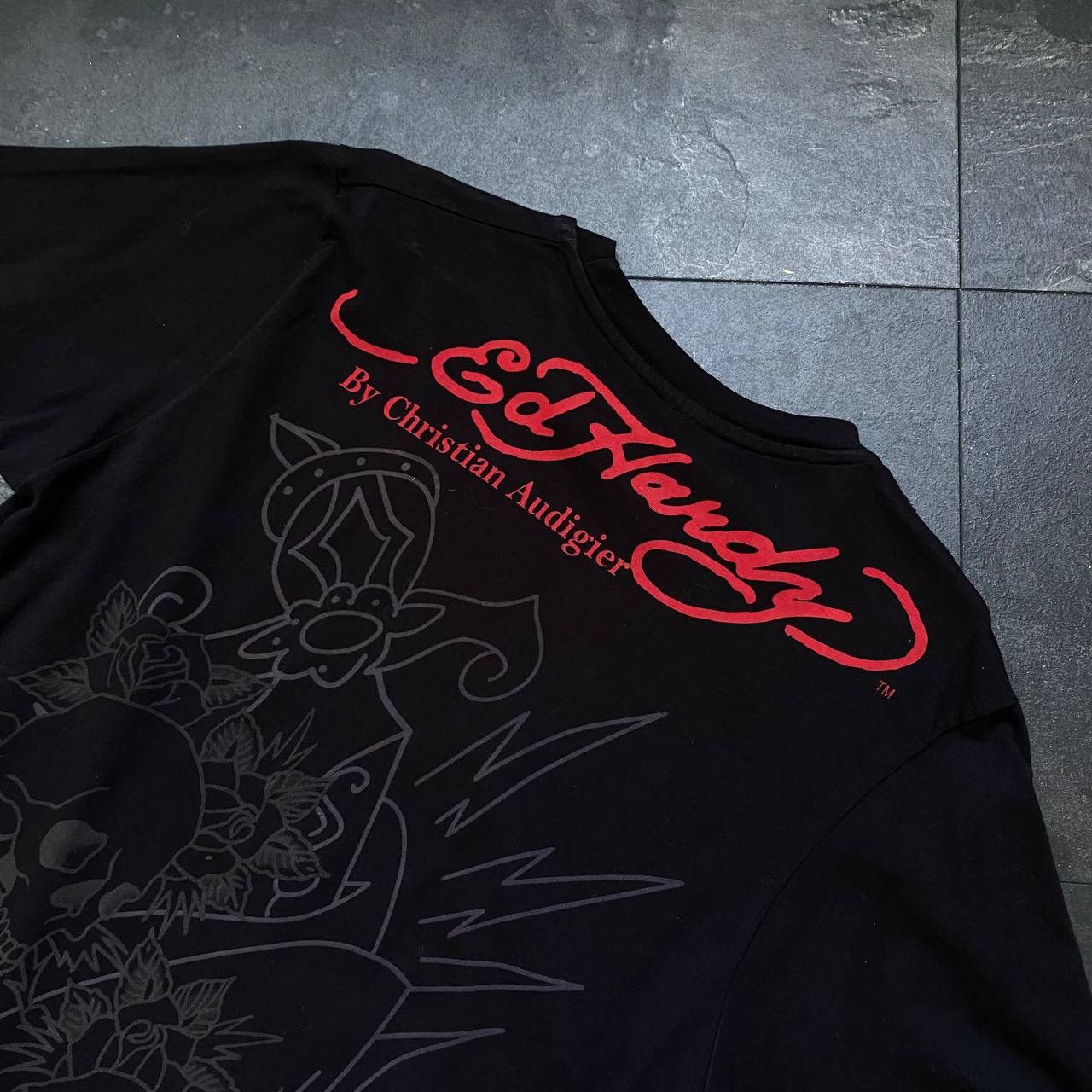 Christian Audigier × Ed Hardy Vintage big logo Ed hardy skulls tee shirts Size US M / EU 48-50 / 2 - 8 Thumbnail