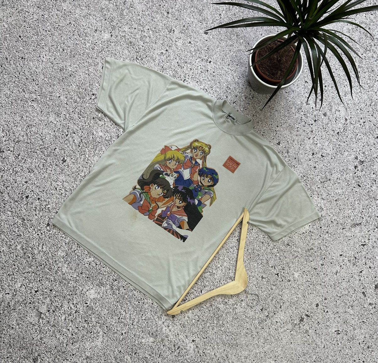 Vintage 90’s Pretty Soldier Salior Moon T-Shirt BOOTLEG