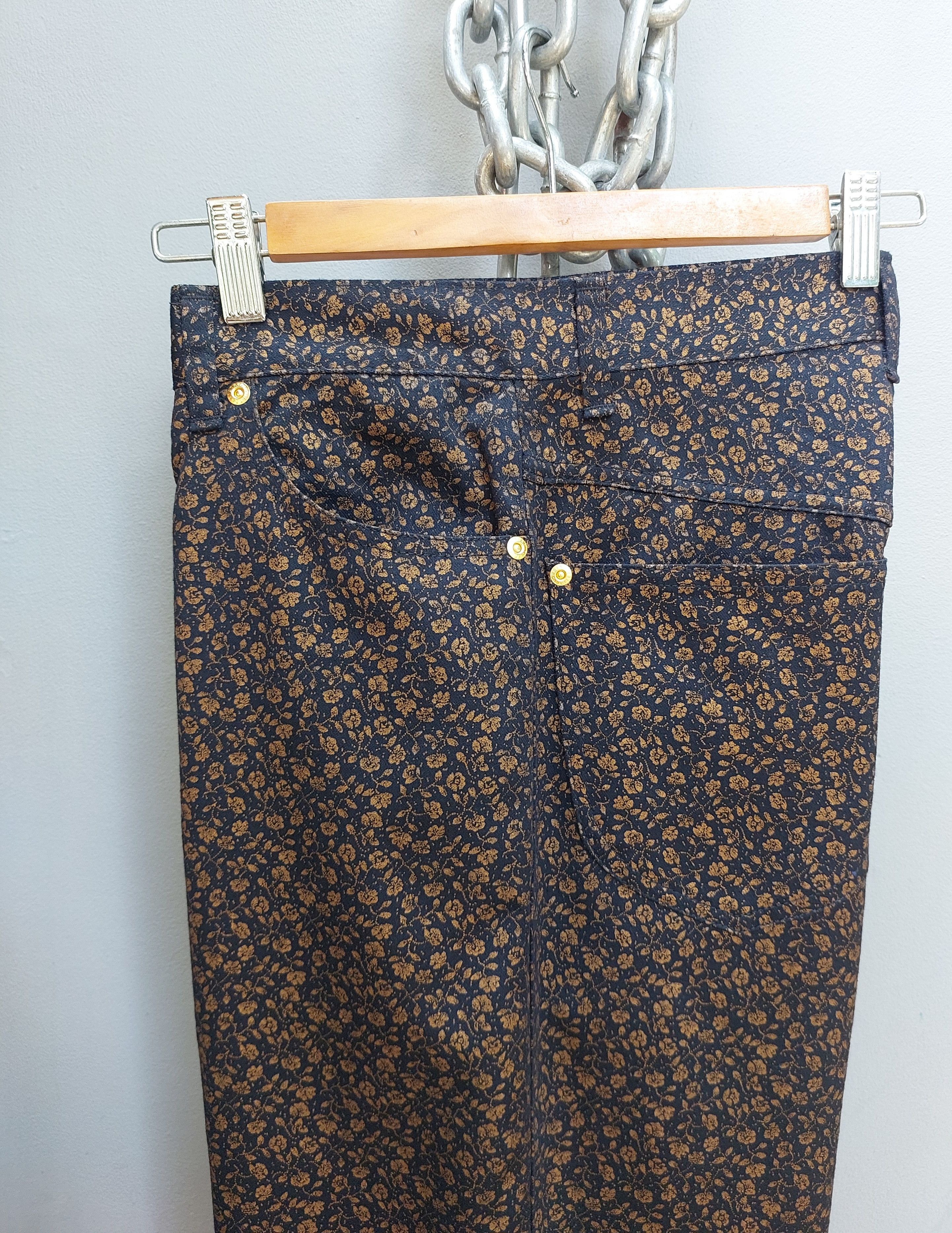 Jean Paul Gaultier Jean Paul Gaultier Floral Brocade Pants BNWT Size US 29 - 4 Thumbnail