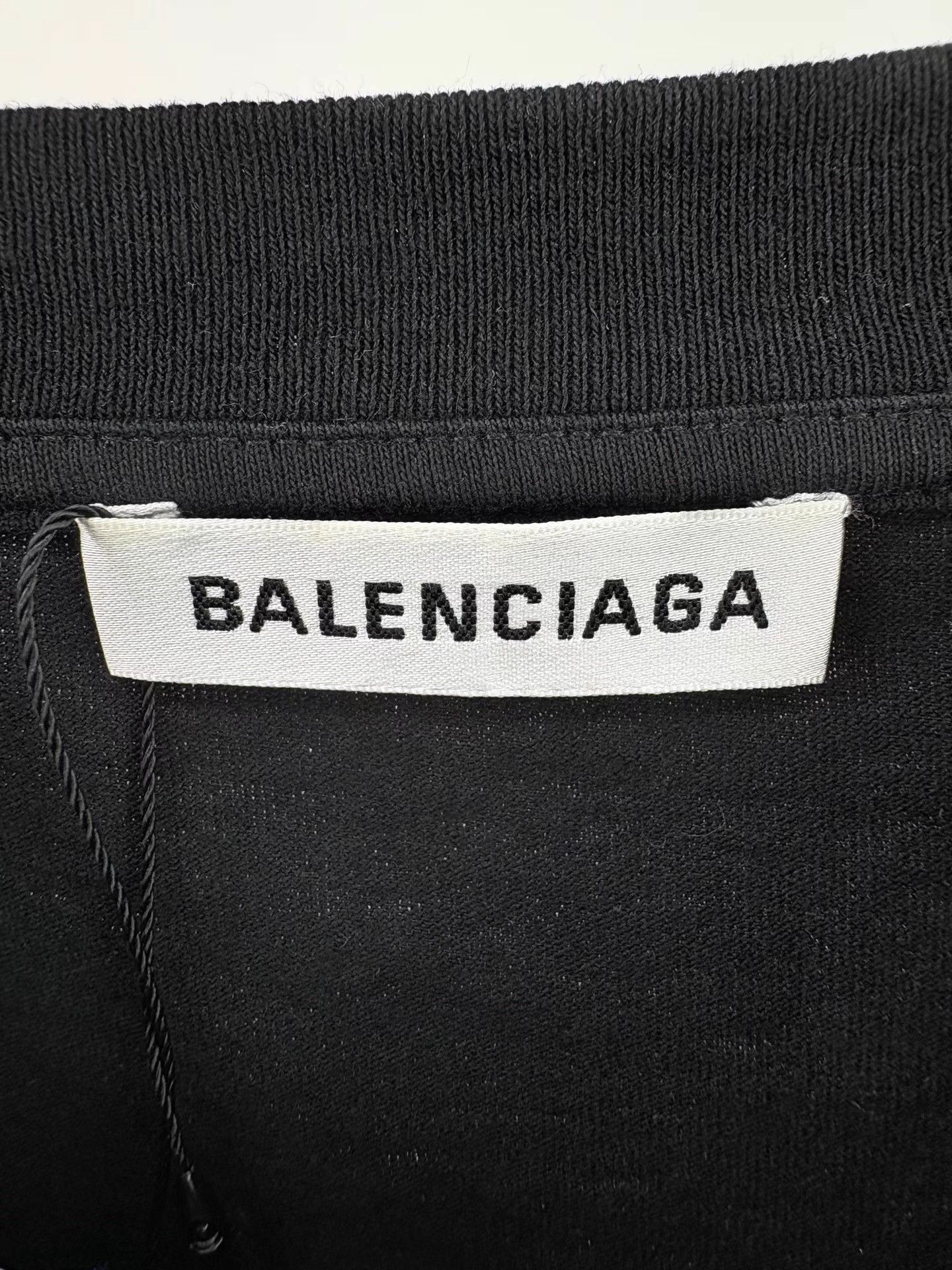 Balenciaga BALENCIAGA Rainbow Embroidered Logo Short Sleeve Tee Size US S / EU 44-46 / 1 - 3 Thumbnail