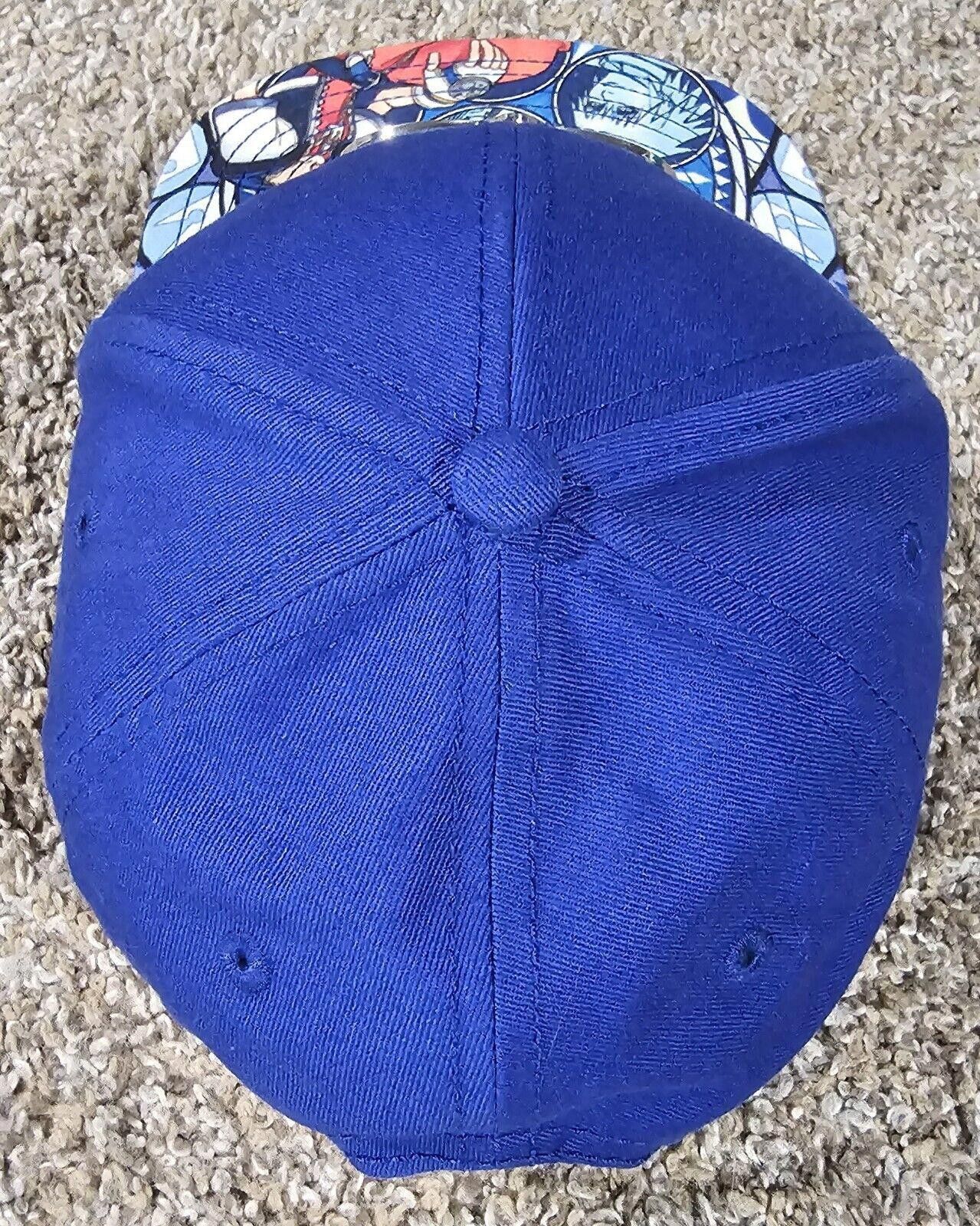Disney Kingdom Hearts Disney Blue Hat Metal Emblem SnapBack Size ONE SIZE - 6 Thumbnail