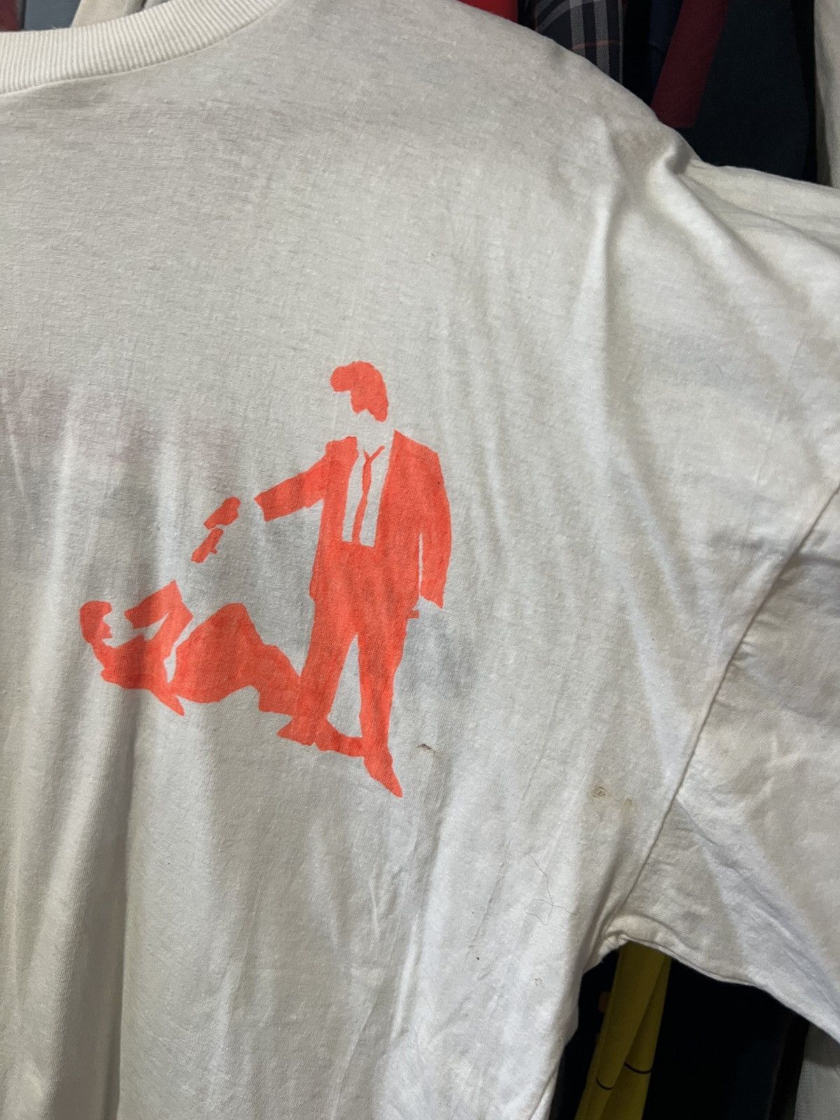 Band Tees VINTAGE SINGLE STITCH RESERVOIR DOGS MOVIE PROMO AOP T SHIRT Size US XL / EU 56 / 4 - 6 Thumbnail