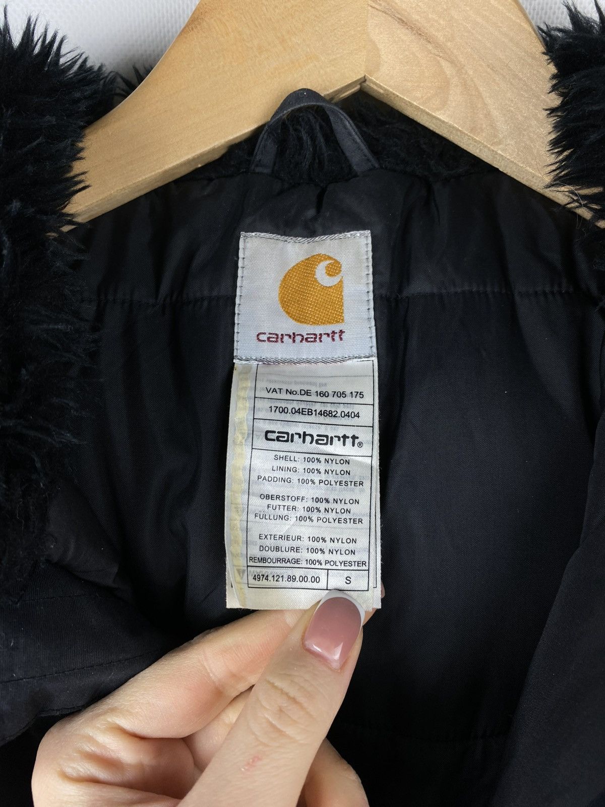 Carhartt Carhartt Vintage Men’s Padded Hooded Parka Jacket Size S Fur Size US S / EU 44-46 / 1 - 21 Thumbnail