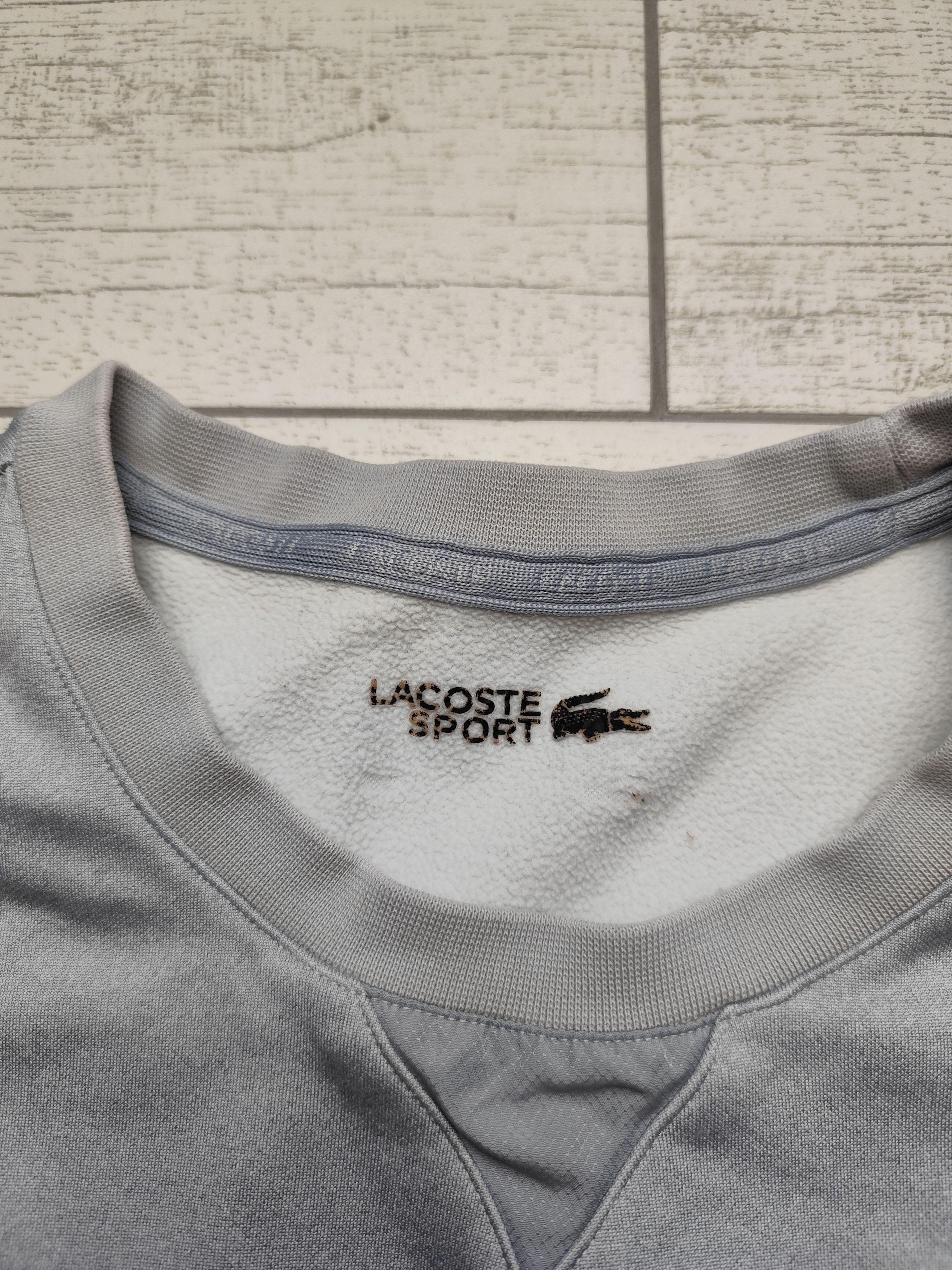 Lacoste × Vintage Vintage streetwear y2k luxury Lacoste Crewneck Sweatshirt Size US XL / EU 56 / 4 - 3 Thumbnail