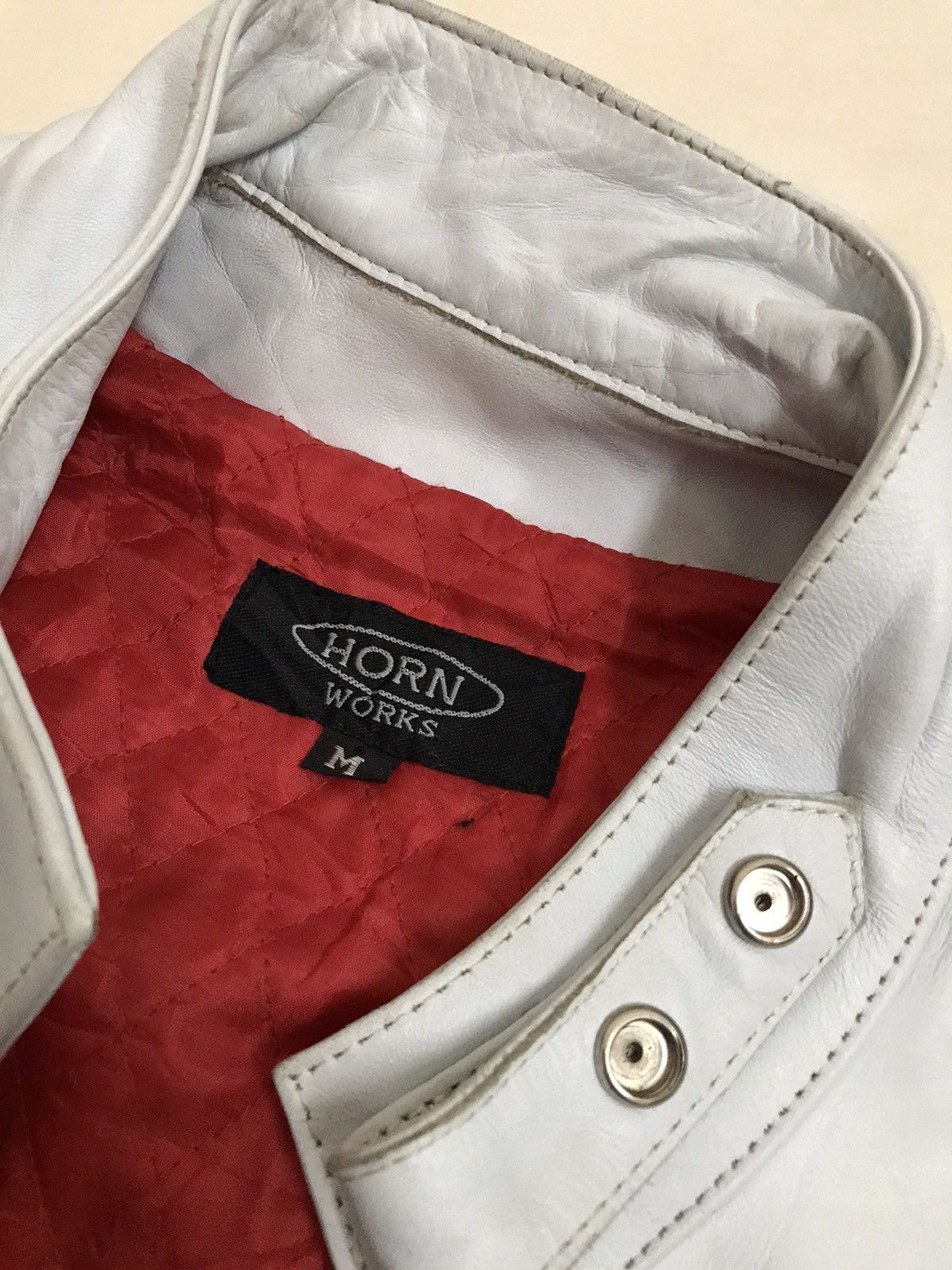 Vintage Vintage Horn Works Caferacer Leather jacket Size US M / EU 48-50 / 2 - 9 Thumbnail