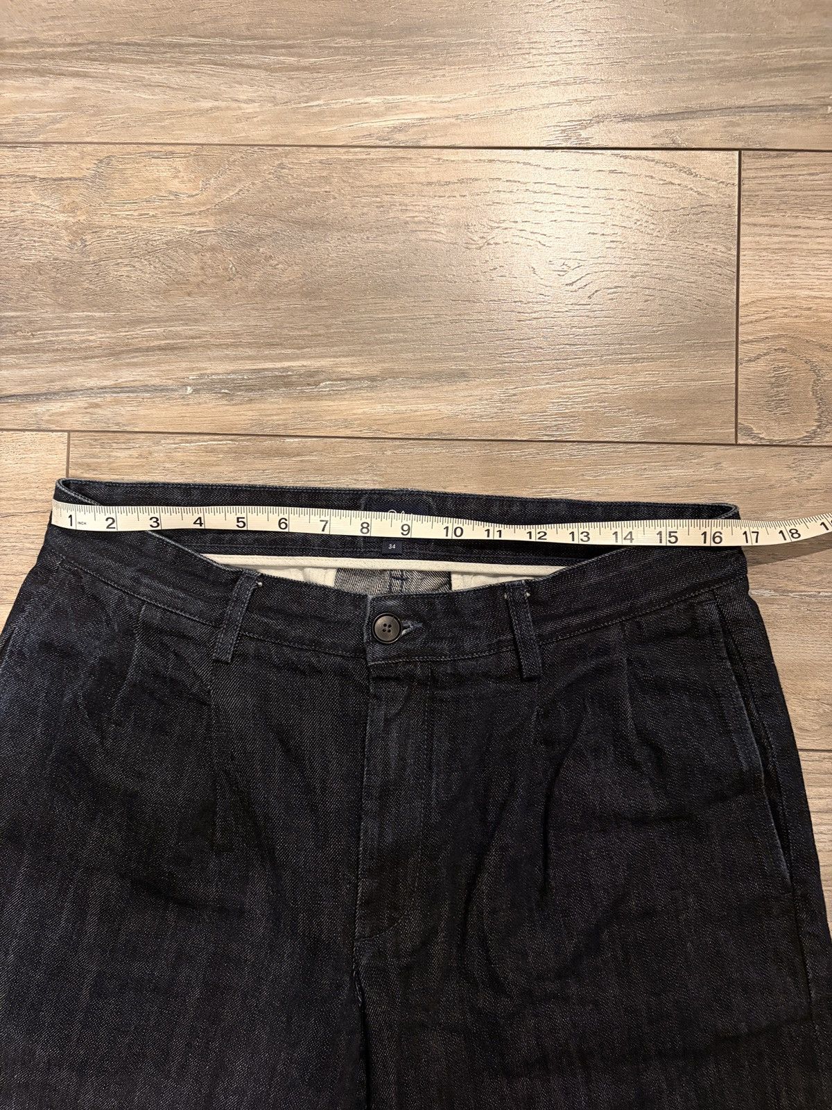 Noah Pleated Denim Pants Size US 34 / EU 50 - 5 Thumbnail
