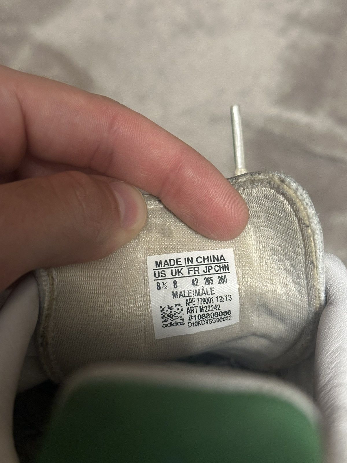 Adidas Size 8.5 - adidas Stan Smith Ostrich Sneakers Size US 8.5 / EU 41-42 - 6 Thumbnail