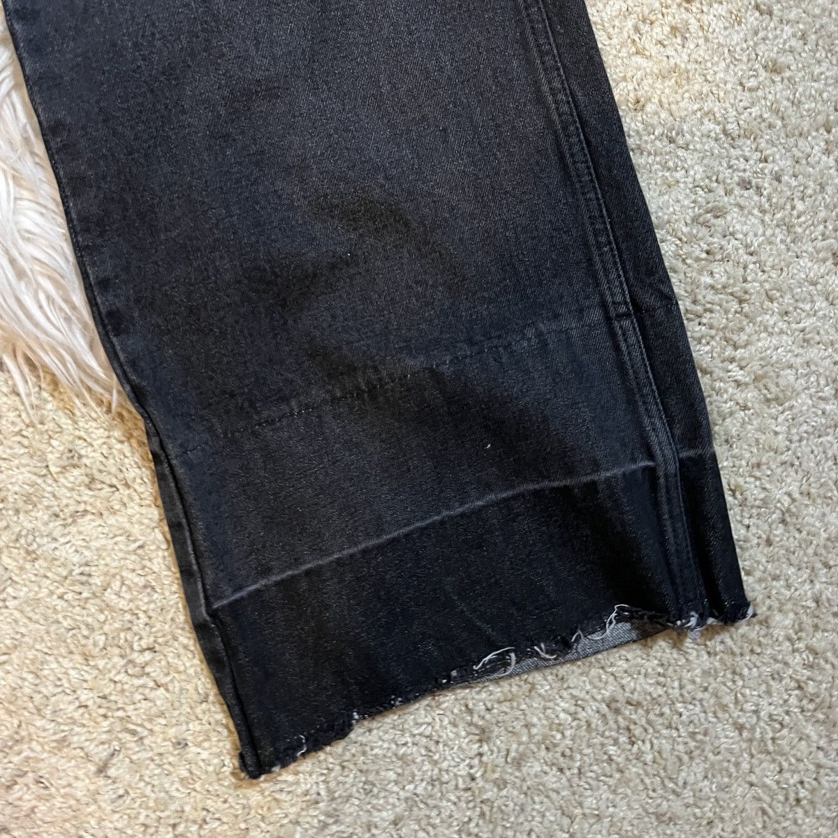 Robert Rodriguez Robert Rodriguez Black Baggy Denim Jeans Size 27" / US 4 / IT 40 - 3 Thumbnail