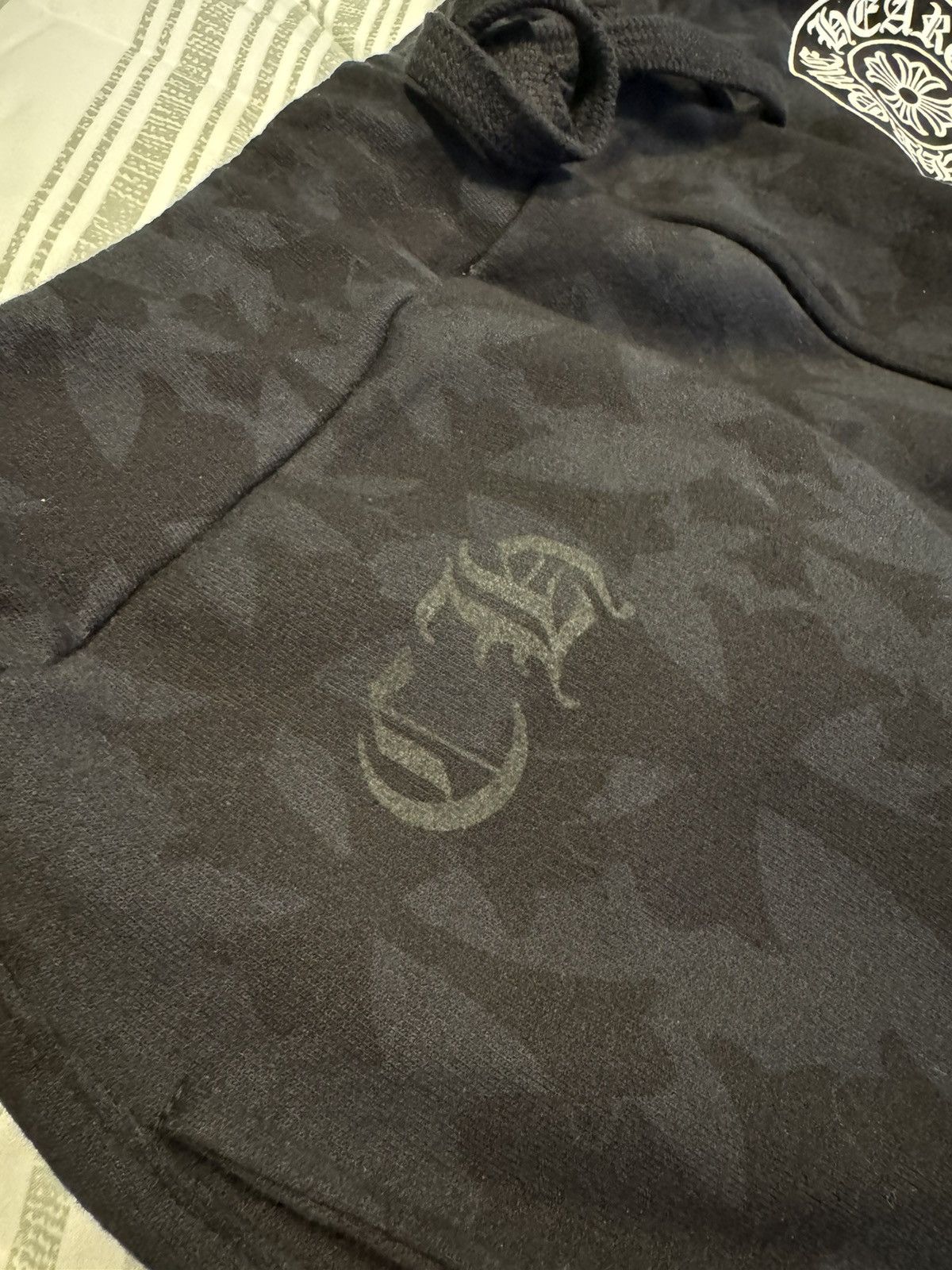 Chrome Hearts Chrome Hearts Cemetery Sweatpants - Medium Black w Horseshoe Size US 32 / EU 48 - 5 Thumbnail