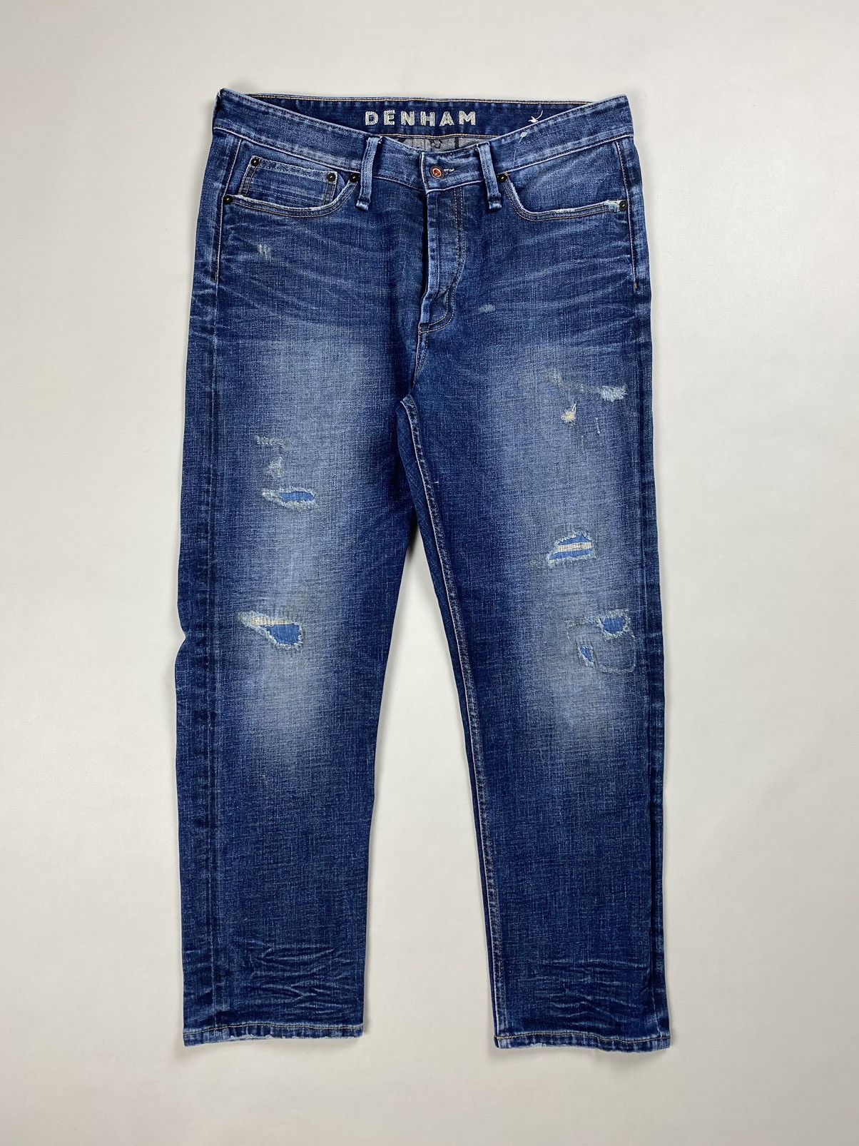 DENHAM × Japanese Brand Denham Crop Low Crotch men’s jeans size 32 Size US 32 / EU 48 - 1 Thumbnail