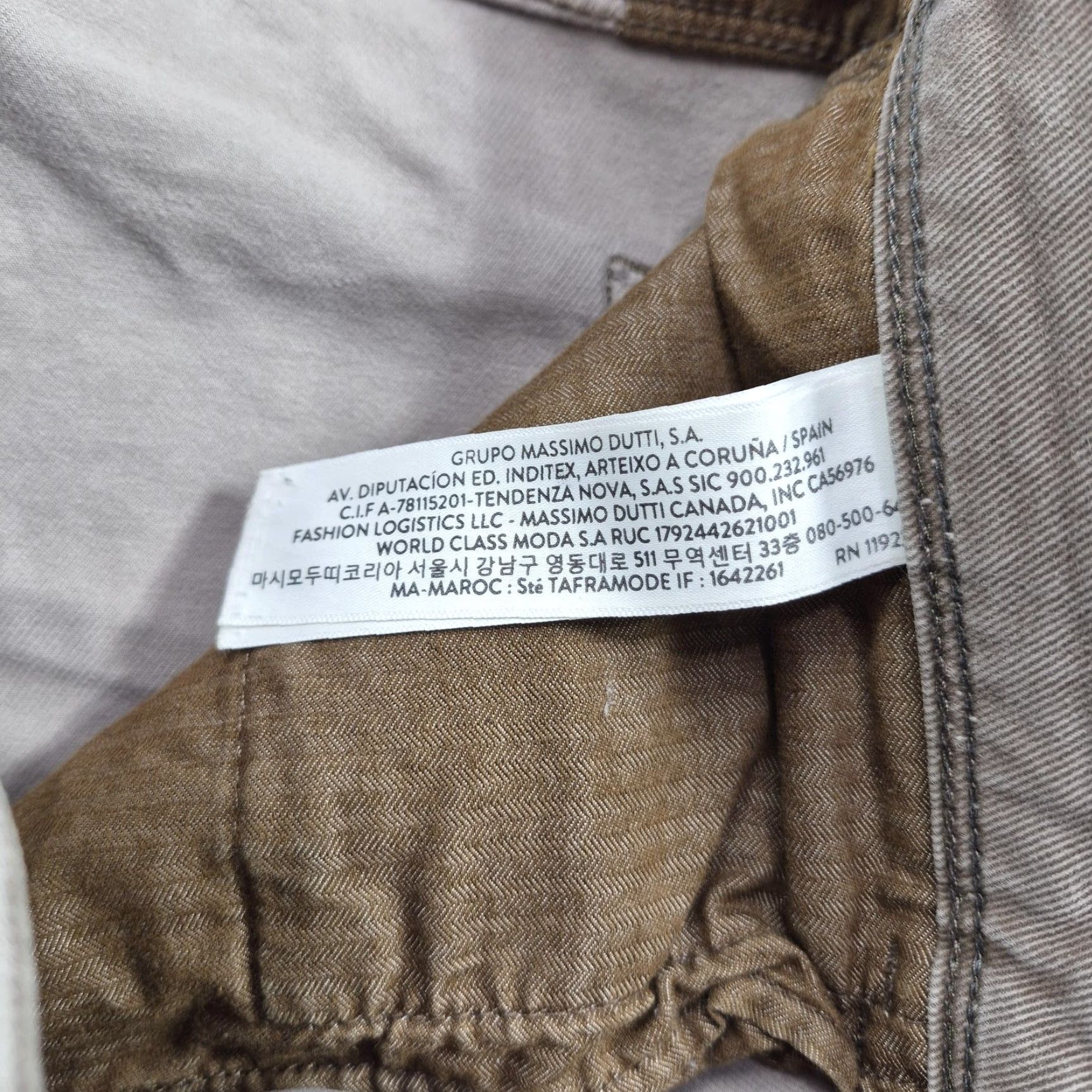 Massimo Dutti Massimo Dutti Jeans Mens 31x26 Brown Slim Straight Denim Pants Medium Wash Slim Fit 5-Pocket Mens Jeans Brown Size US 31 - 7 Thumbnail