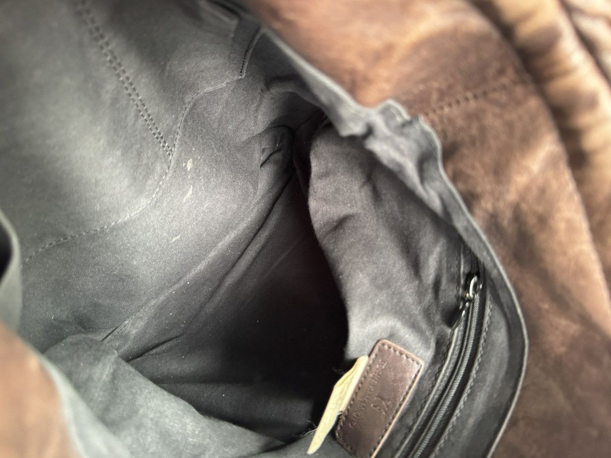 Yohji Yamamoto Yohji Yamamoto Vintage Leather Shoulder Bag Size ONE SIZE - 15 Thumbnail