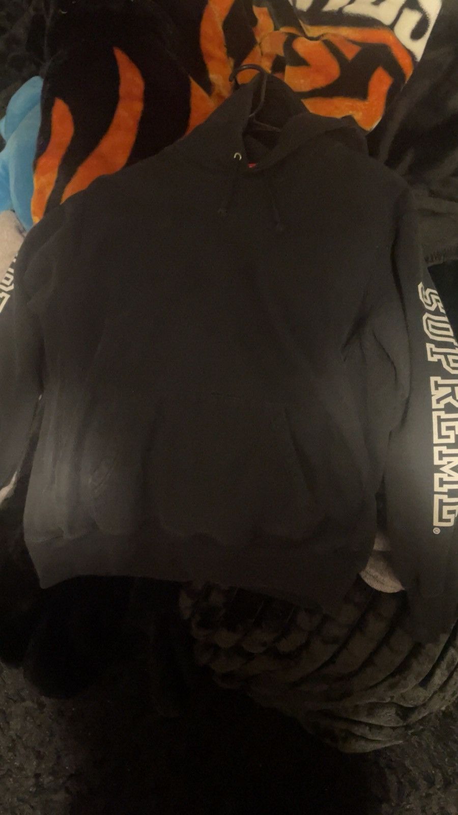 Supreme Supreme Collegiate Sleeve Hooded Sweatshirt Size US S / EU 44-46 / 1 - 10 Thumbnail