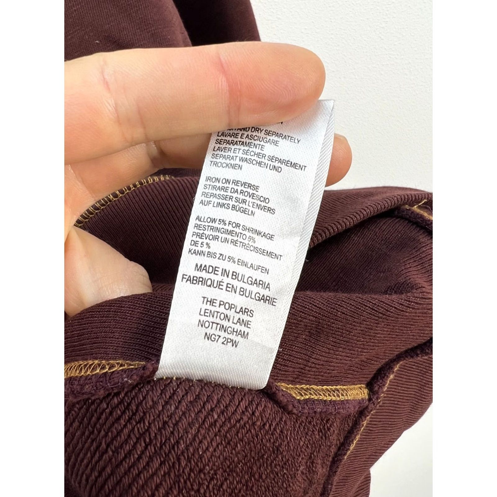 Paul Smith Paul Smith Horse Logo Crew Neck Jumper Size XL Burgundy Size US XL / EU 56 / 4 - 6 Thumbnail