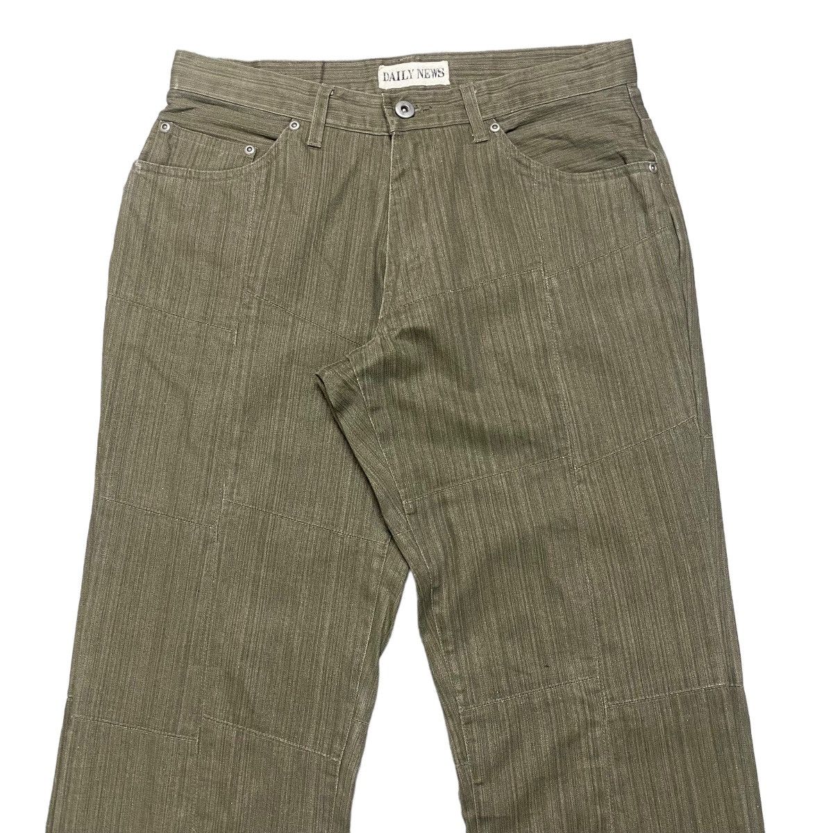Japanese Brand Japanese brand DAILY NEWS Reconstructed Patchwork Jeans Size US 30 / EU 46 - 3 Thumbnail