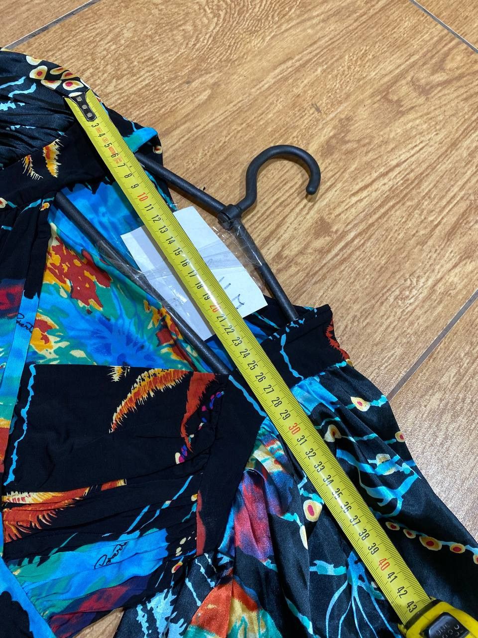 Roberto Cavalli Roberto Cavalli Under The Sea Print Wrap Top Blue Italy Size S / US 4 / IT 40 - 4 Thumbnail