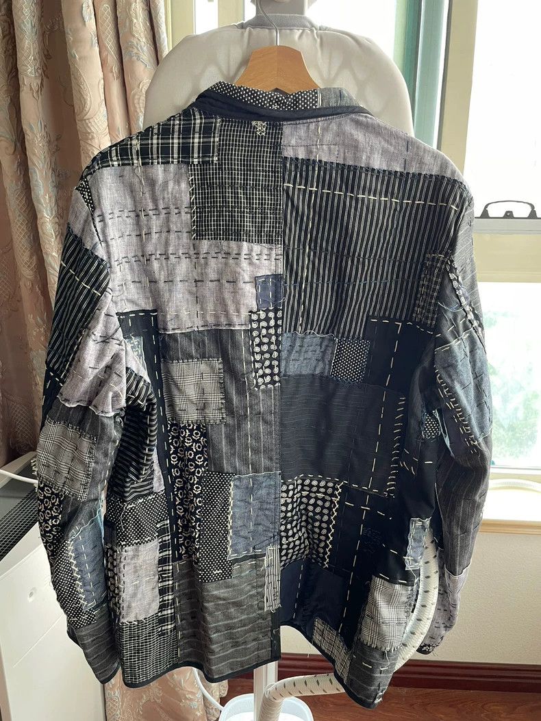 Comme des Garcons Comme Des Garcons Junya Watanabe Thread-Patchwork Suit Jac Size US M / EU 48-50 / 2 - 5 Thumbnail