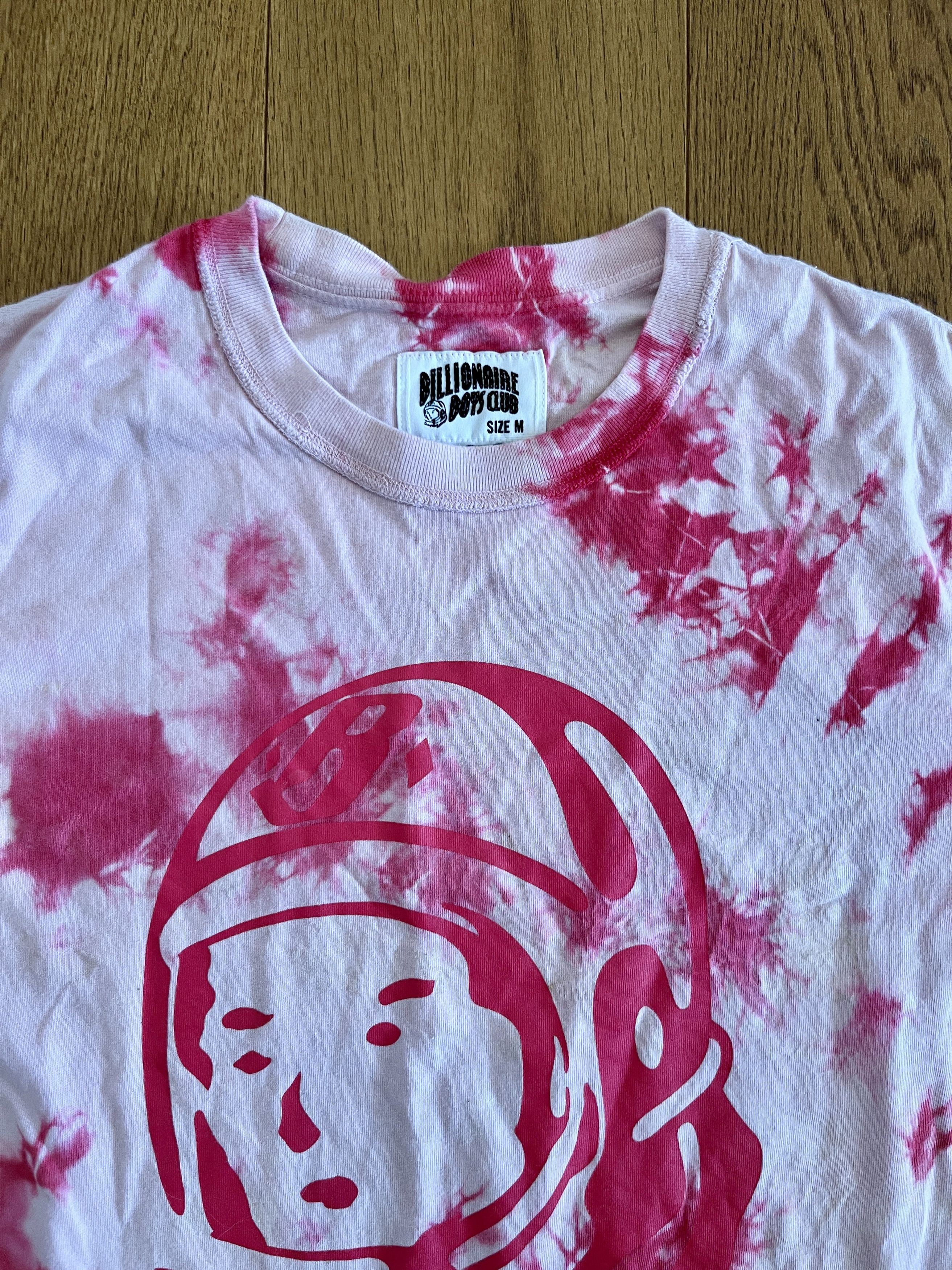 Billionaire Boys Club BBC Billionaire Boys Club Pink Tie Dye Astronaut Tee M Size US M / EU 48-50 / 2 - 3 Thumbnail
