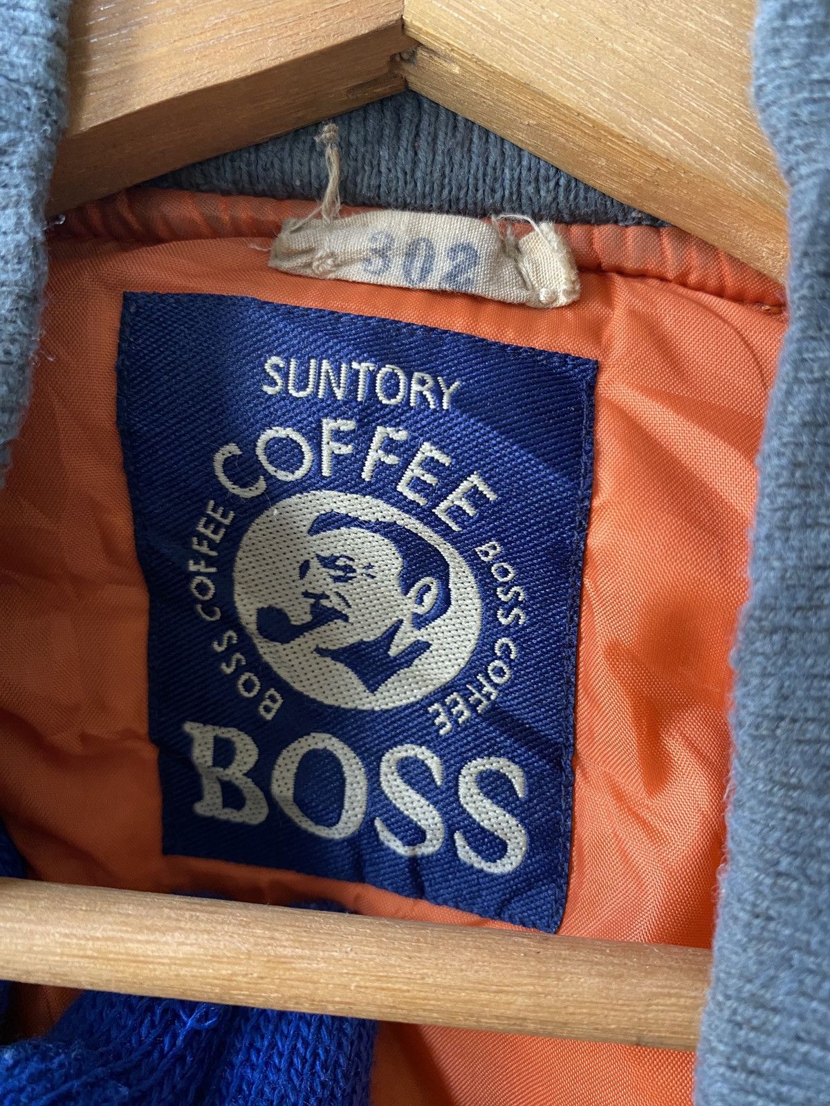 Japanese Brand × Vintage Vintage 90s Suntory Coffee Boss Rusty Distressed Bomber Size US L / EU 52-54 / 3 - 8 Thumbnail