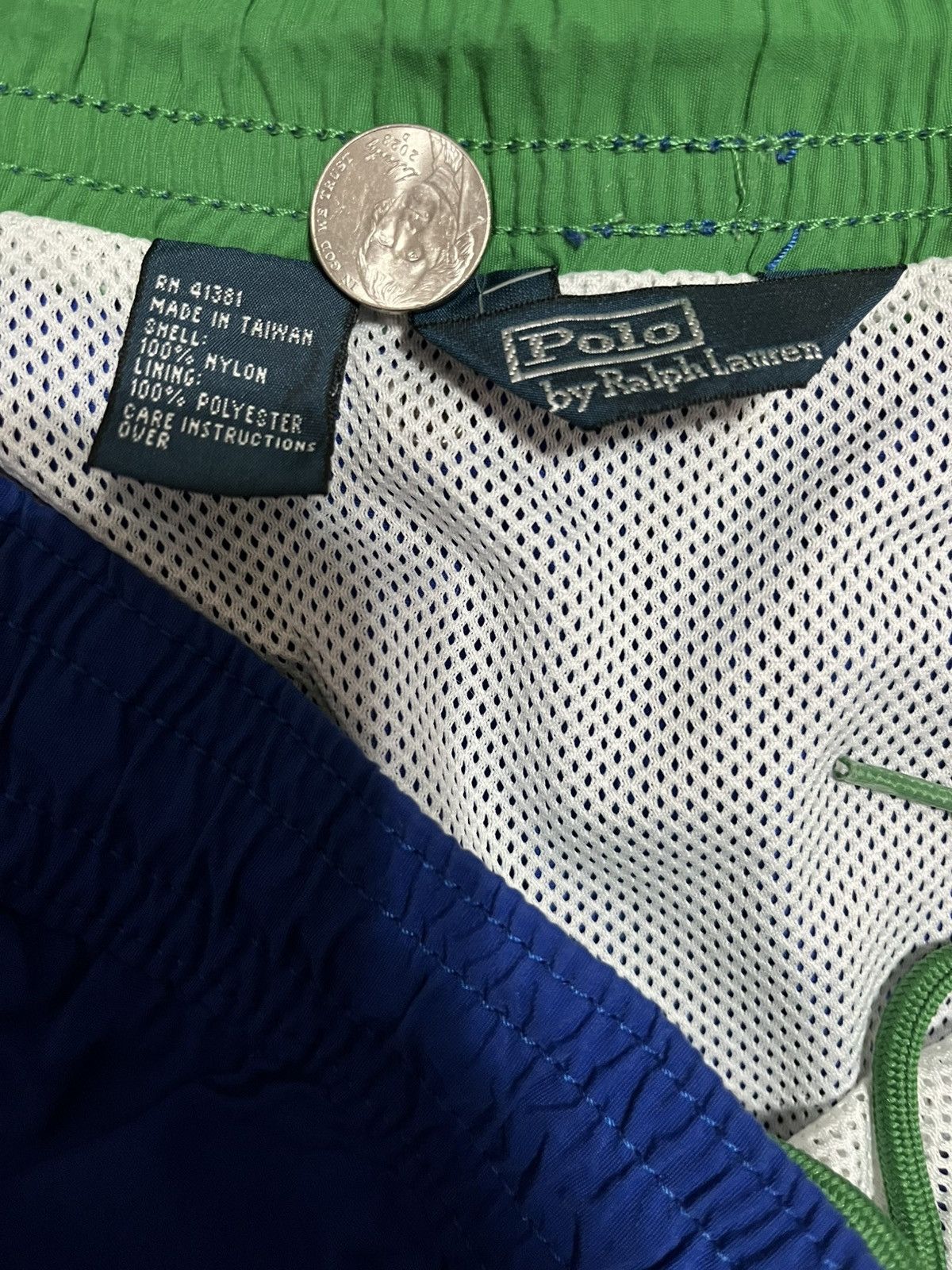 Polo Ralph Lauren 90’s Polo By Ralph Lauren Swim Trunks Size US 42 / EU 58 - 4 Thumbnail