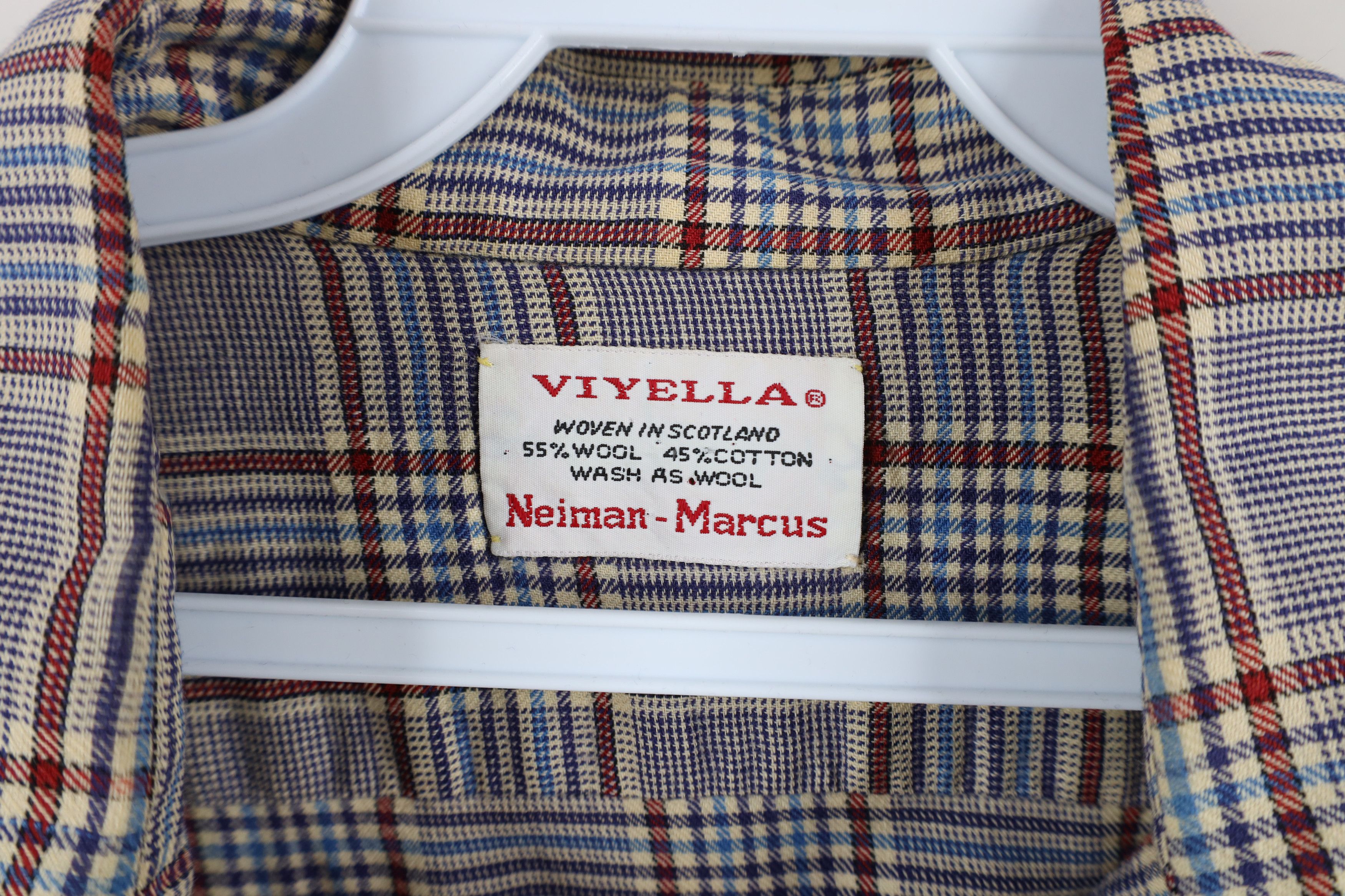 Vintage × Viyella Vintage 60s 70s Viyella Neiman Marcus Button Down Shirt Size US XL / EU 56 / 4 - 8 Thumbnail