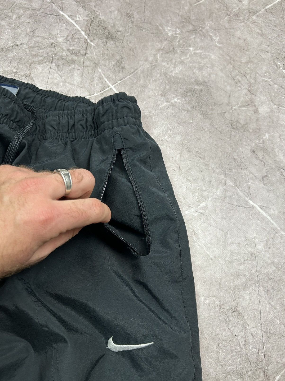 Nike × Vintage Nike Vintage Baggy Driil pants Size US 37 - 6 Thumbnail