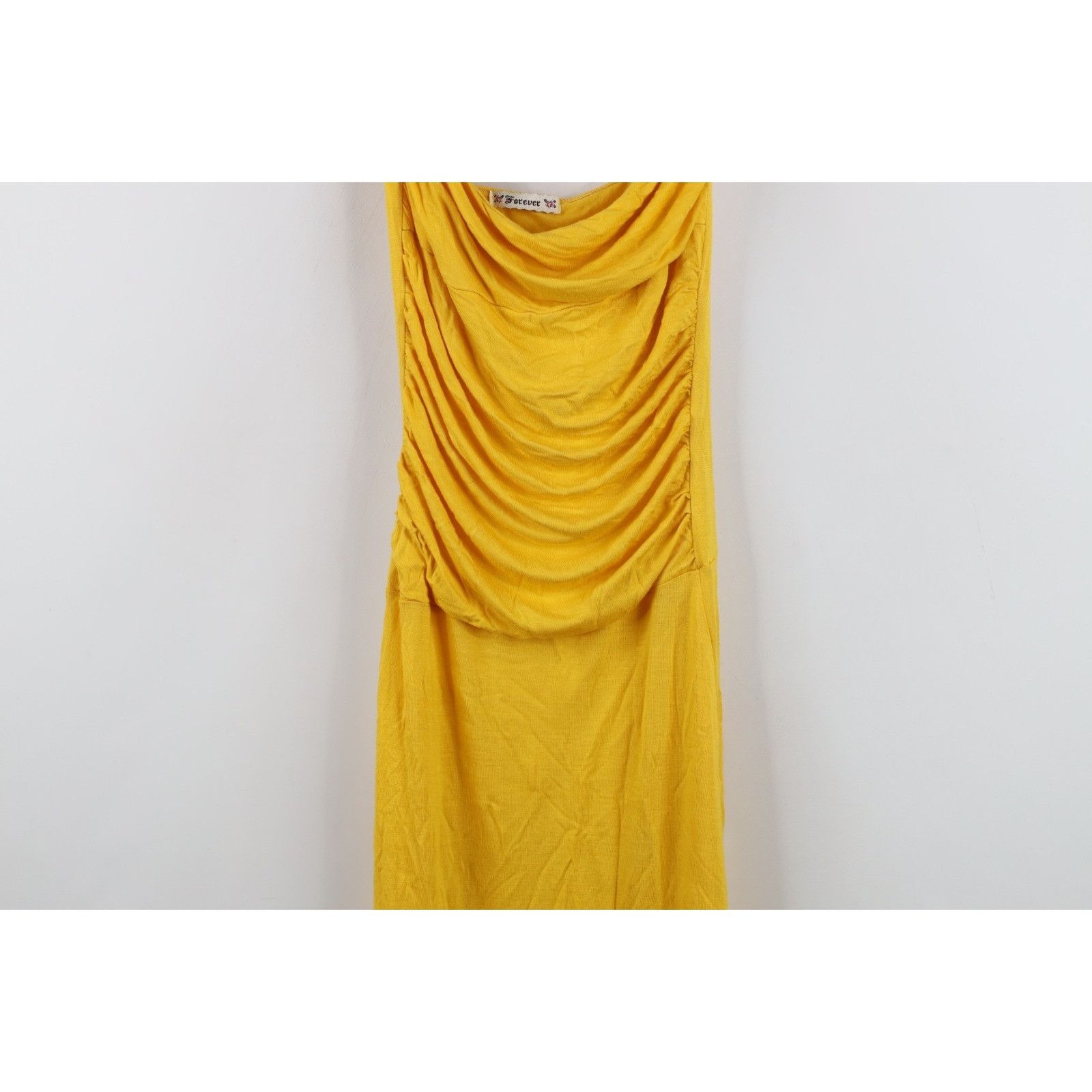 long brown halter dress Marea Bronze Halter Maxi Dress - L Size - Women's Dresses main image 0