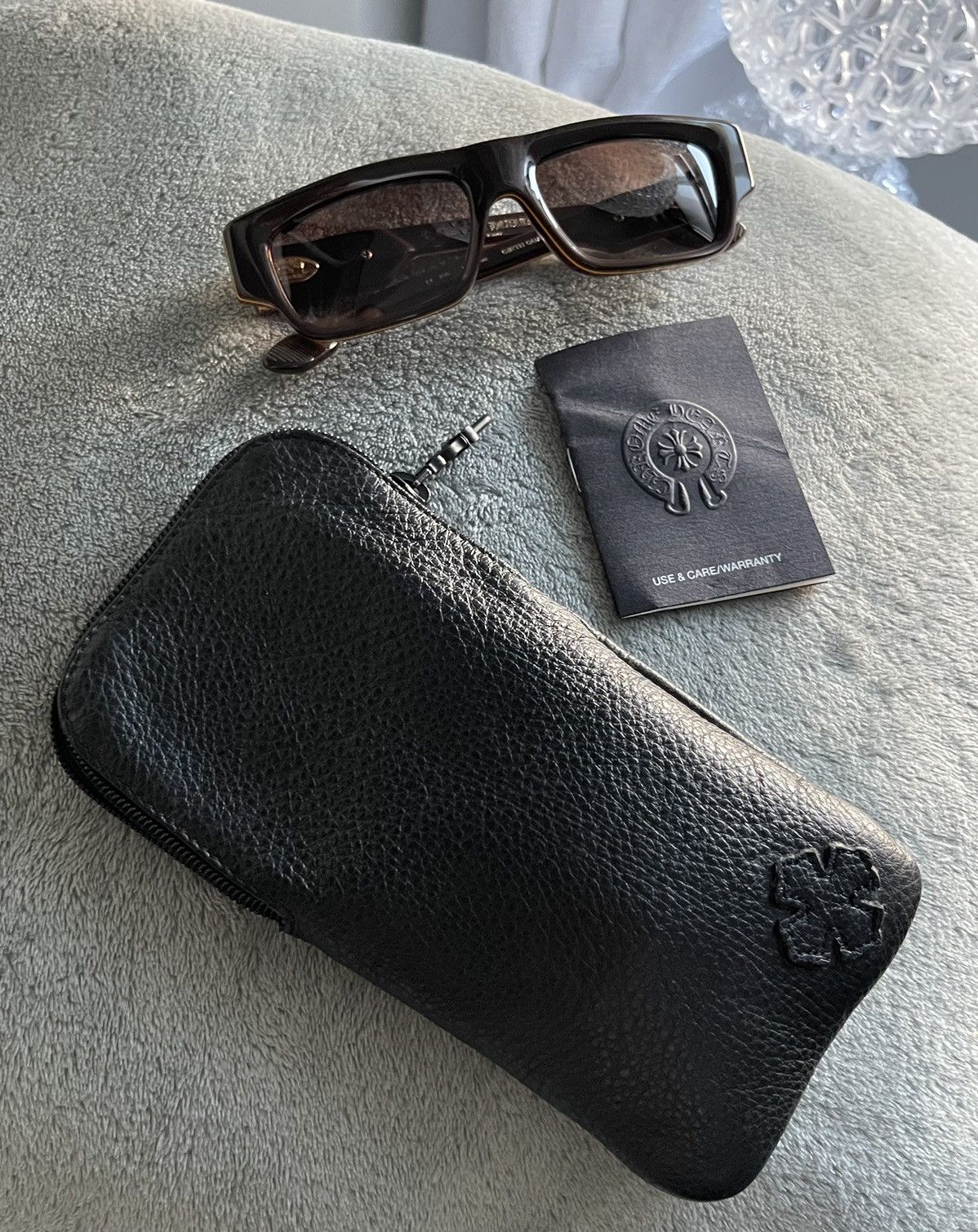 Chrome Hearts Chrome Hearts Sunglasses Brown Size ONE SIZE - 4 Thumbnail