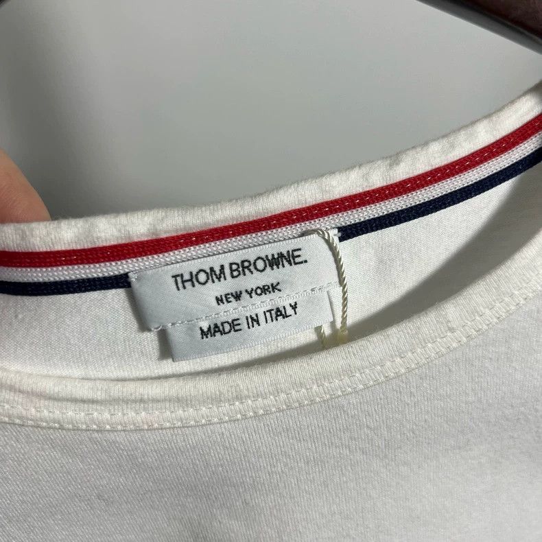 Thom Browne Thom Browne Pocket striped short sleeves Size US XS / EU 42 / 0 - 3 Thumbnail