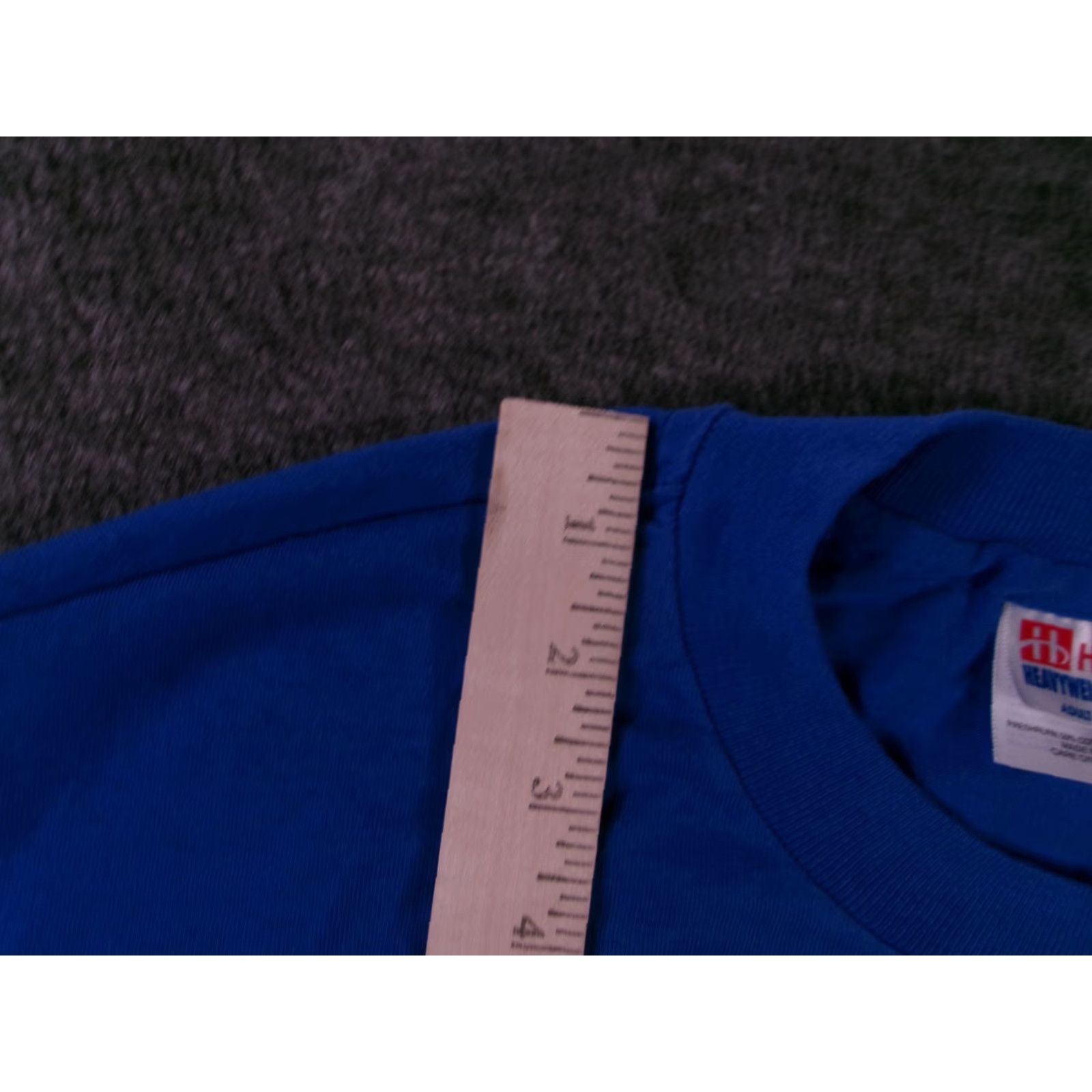 Hanes VINTAGE Hanes T-Shirt Wareham 40 Year Reunion 1955-1995 Blue Short Sleeve Crew Neck Mens L Graphic Tee Size US L / EU 52-54 / 3 - 6 Thumbnail