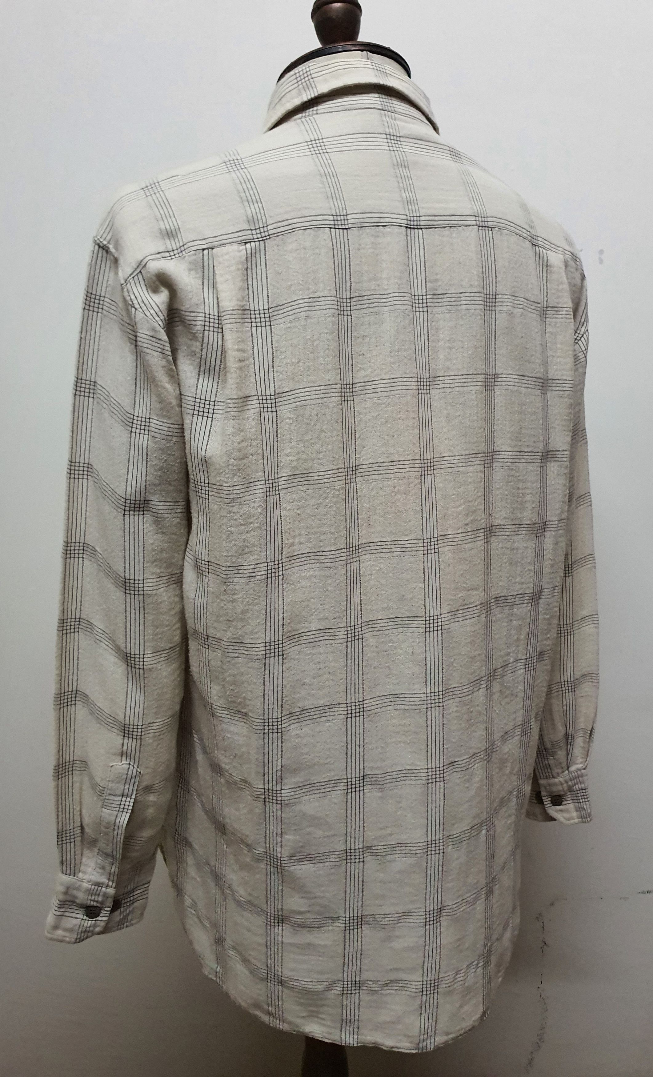Balenciaga BALENCIAGA Single Pocket Long Sleeve Button Up Shirt. Size US M / EU 48-50 / 2 - 8 Thumbnail