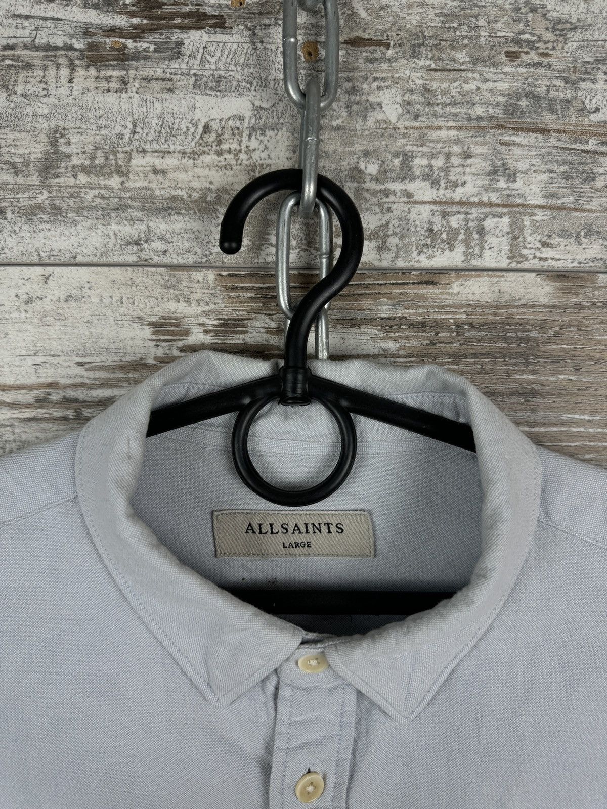 Allsaints Mens AllSaints COUNTY LS SHIRT button up crazy Hawaiian Size US L / EU 52-54 / 3 - 3 Thumbnail