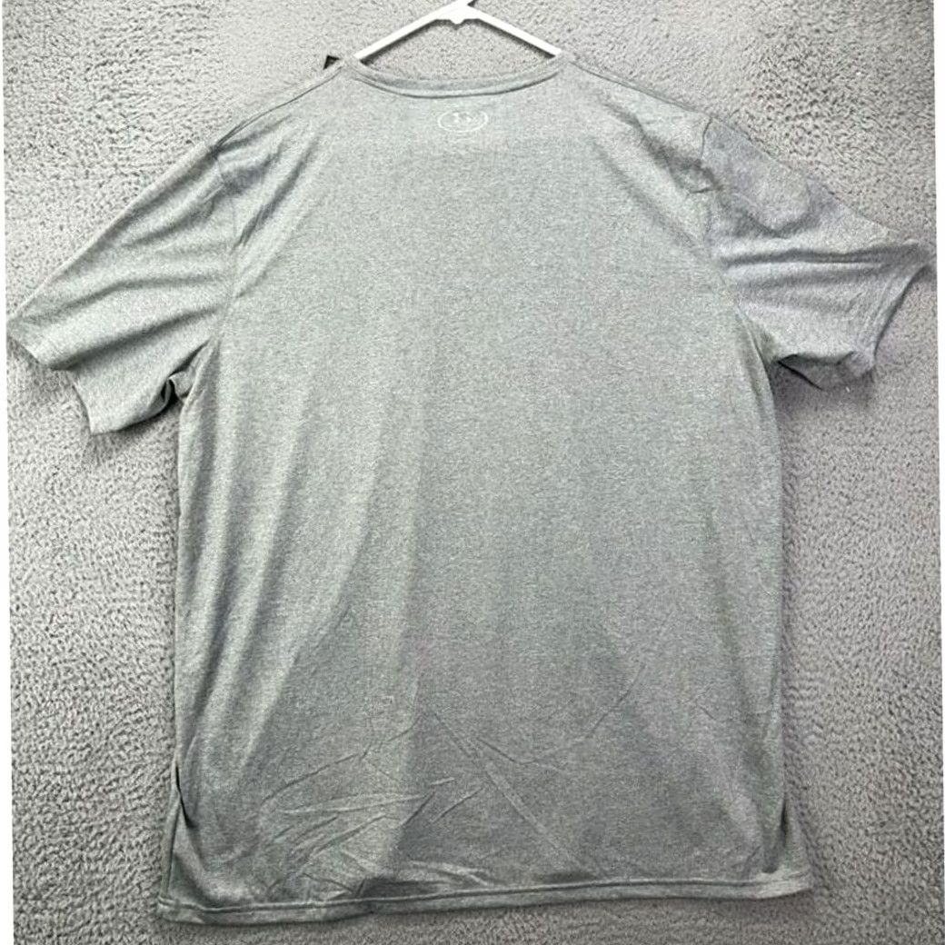 Under Armour Under Armour HeatGear T-Shirt Adult XL Grey Logo Activewear Workout Tee Mens NEW Size US XL / EU 56 / 4 - 2 Thumbnail