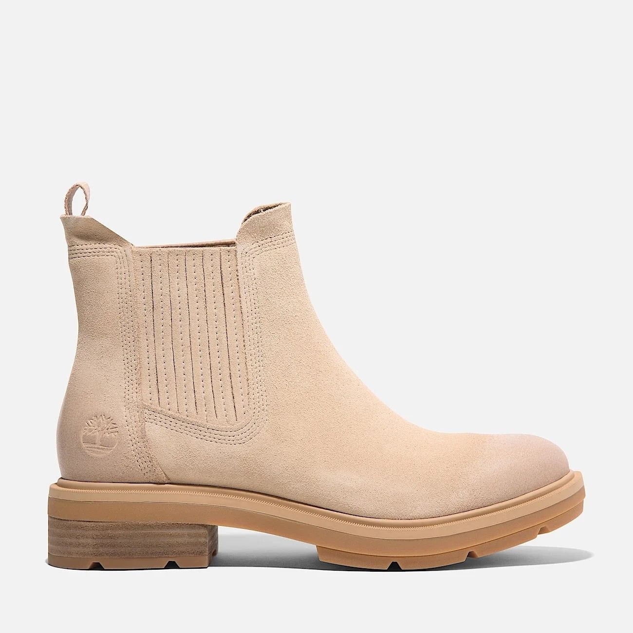 Timberland TIMBERLAND WOMEN'S 8 BRIMFIELD MID CHELSEA BOOT LT BEIGE Size US 8 / IT 38 - 1 Thumbnail