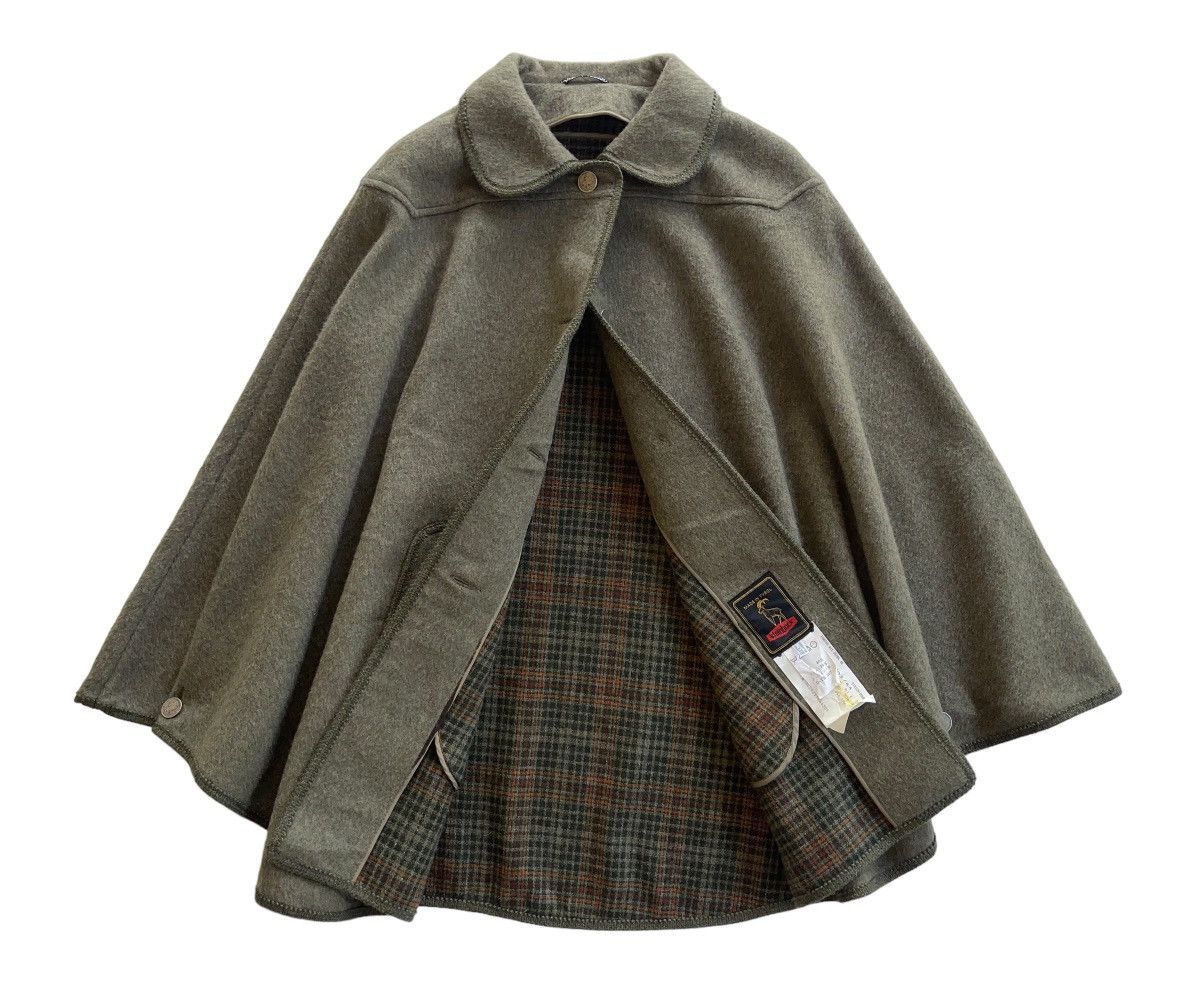 Vintage Vintage 70s Steinbock Wool Poncho Size M / US 6-8 / IT 42-44 - 7 Thumbnail