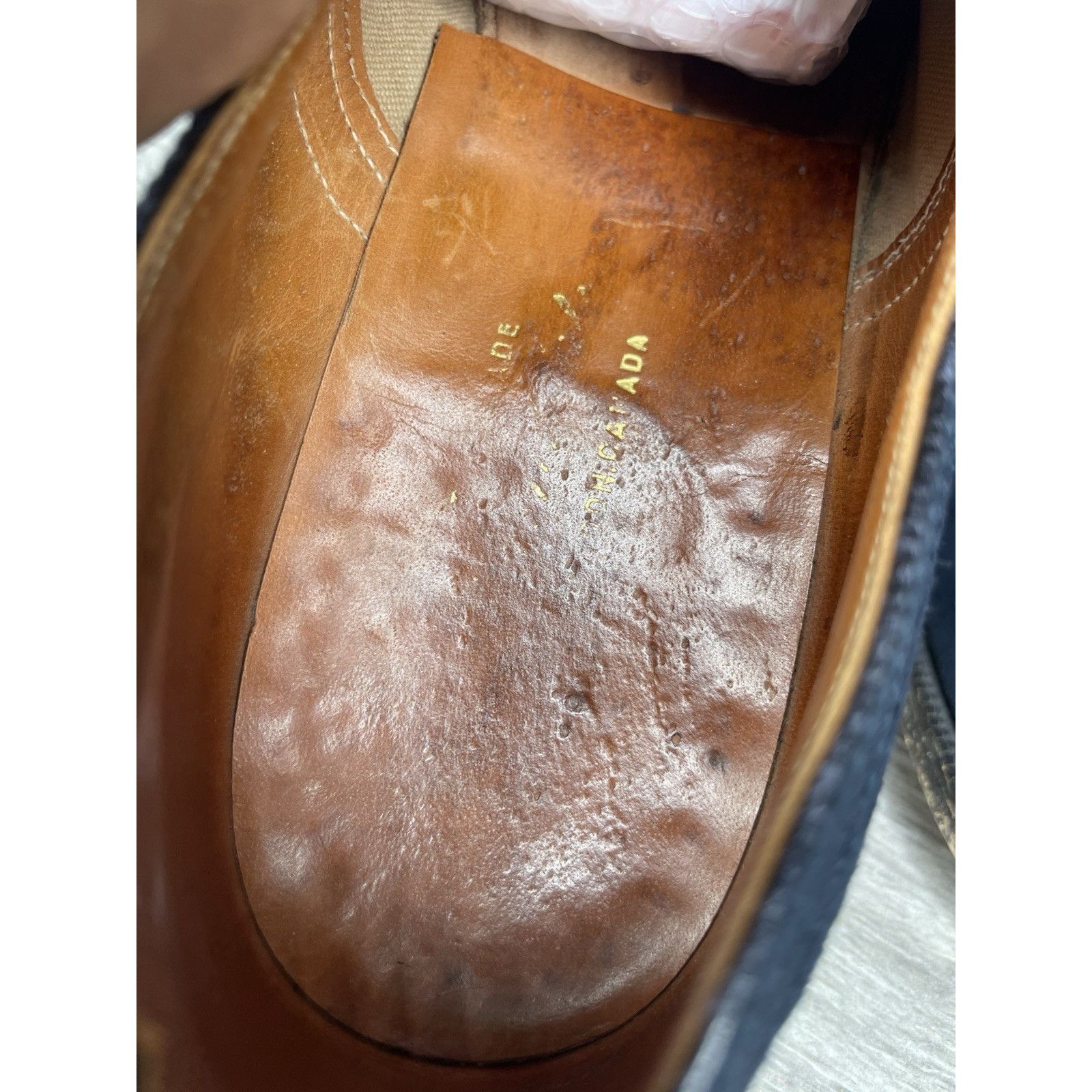 Saks Fifth Avenue Saks Fifth Ave Blue Suede Leather Wingtip Oxfords Lace Up Sh Size US 8 / EU 41 - 15 Thumbnail